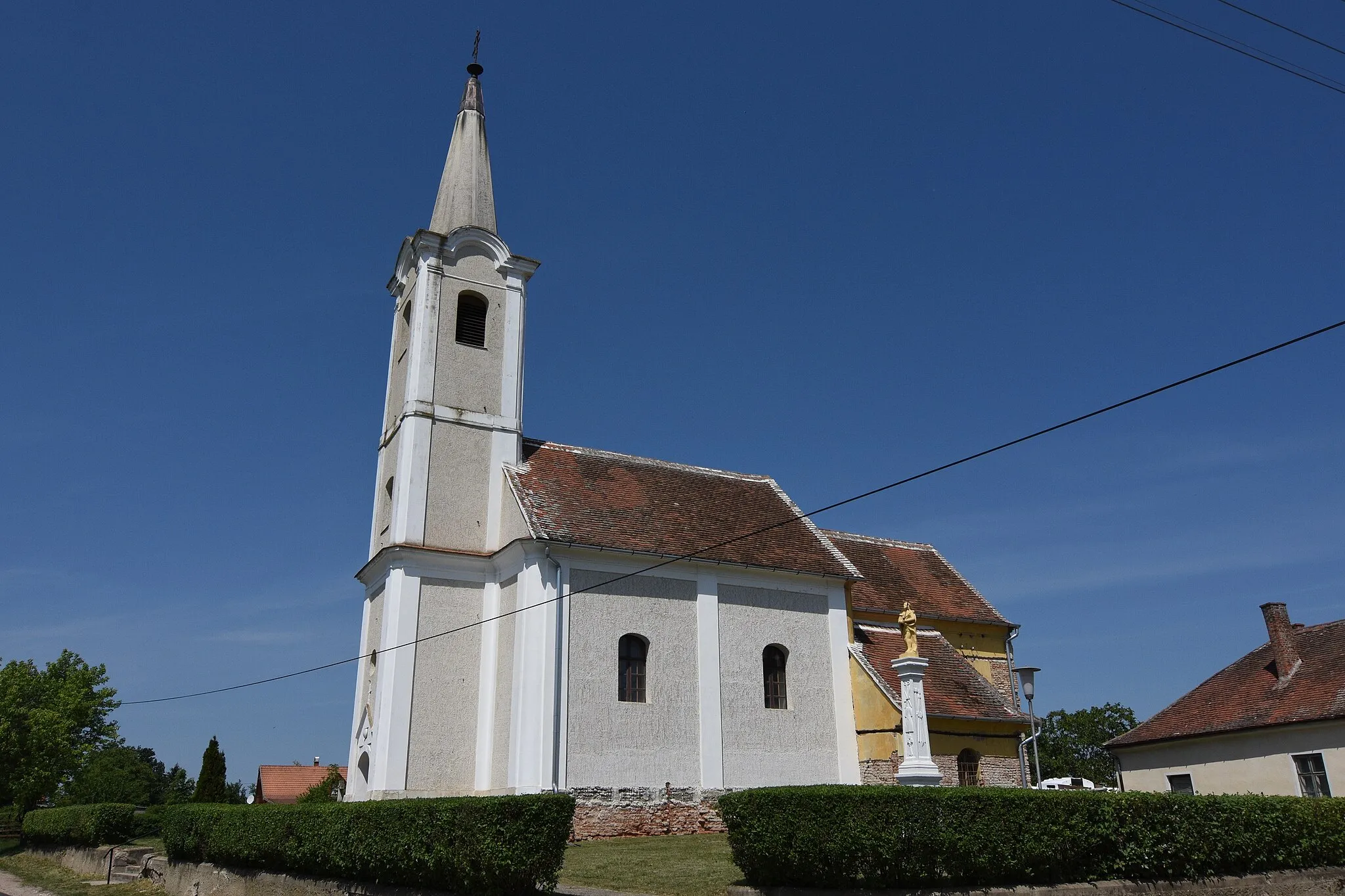 Photo showing: Szent Miklós templom Vasszilvágy