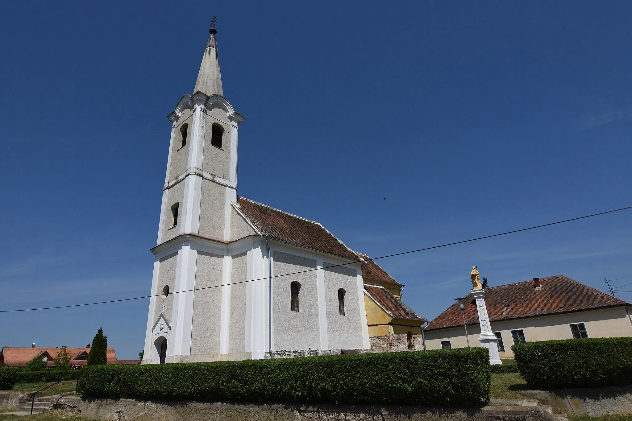 Photo showing: Szent Miklós templom Vasszilvágy