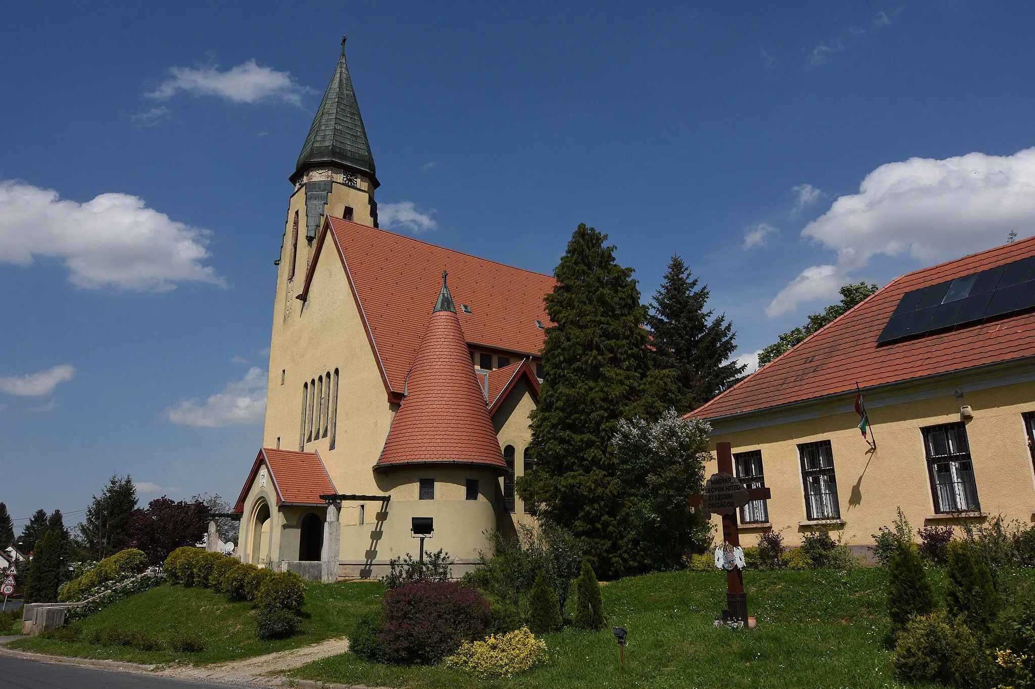 Photo showing: Szent Miklós templom, (Ivánc)