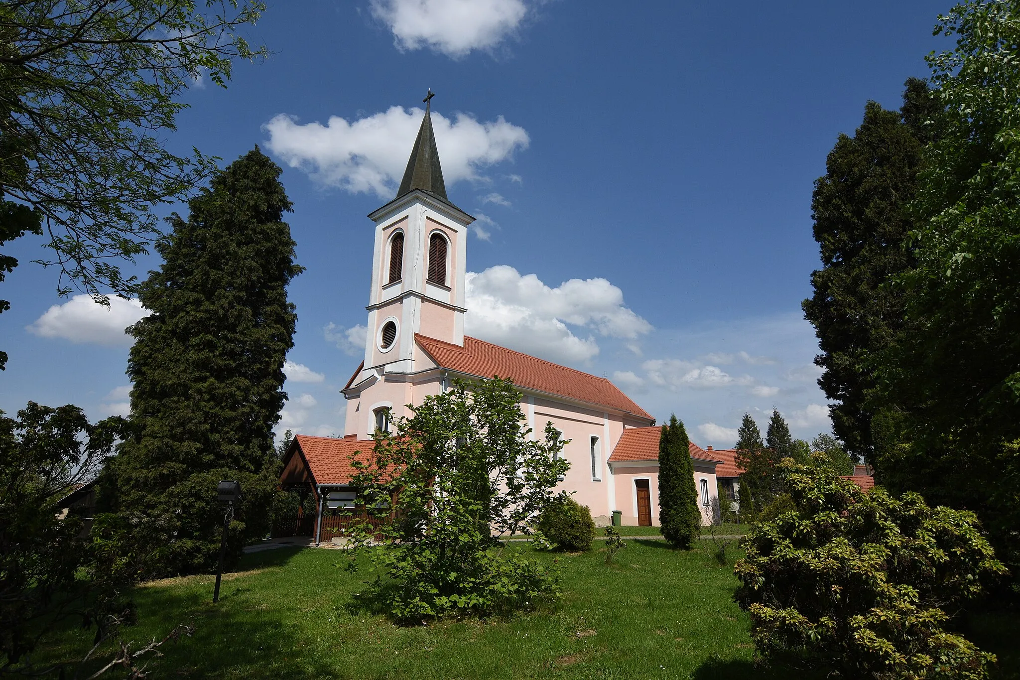 Photo showing: Felsomarác templom
