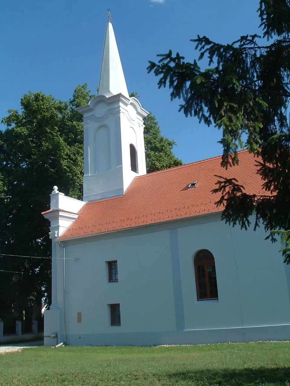 Photo showing: Lutheran Church in Nemeskolta, Hungary