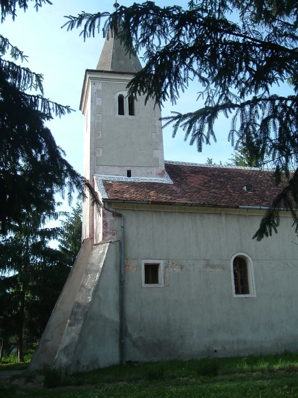 Photo showing: Roman Catholic Church Kőszegdoroszló, Hungary. Szent Márton római katolikus templom