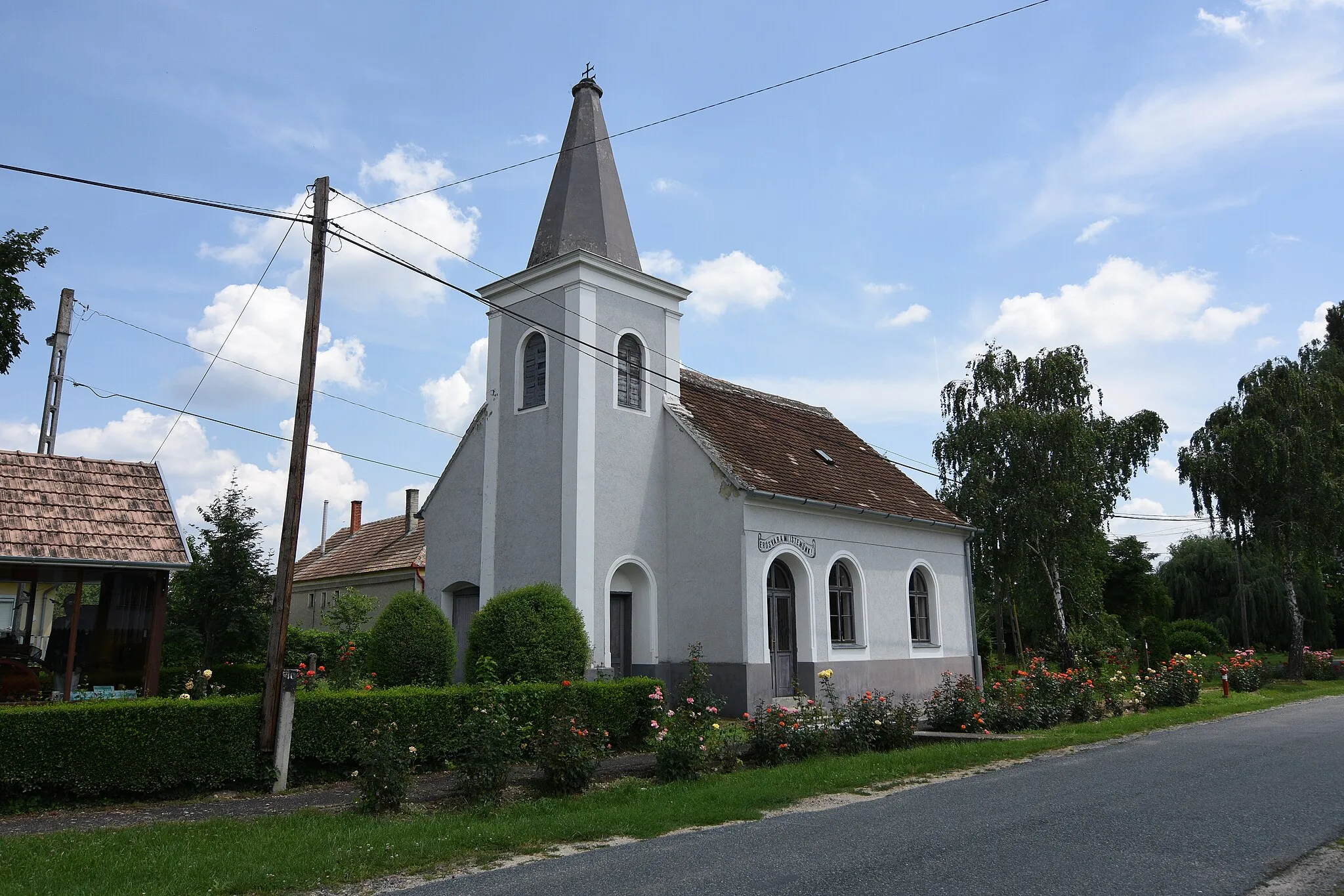 Photo showing: Evangélikus templom Lócs