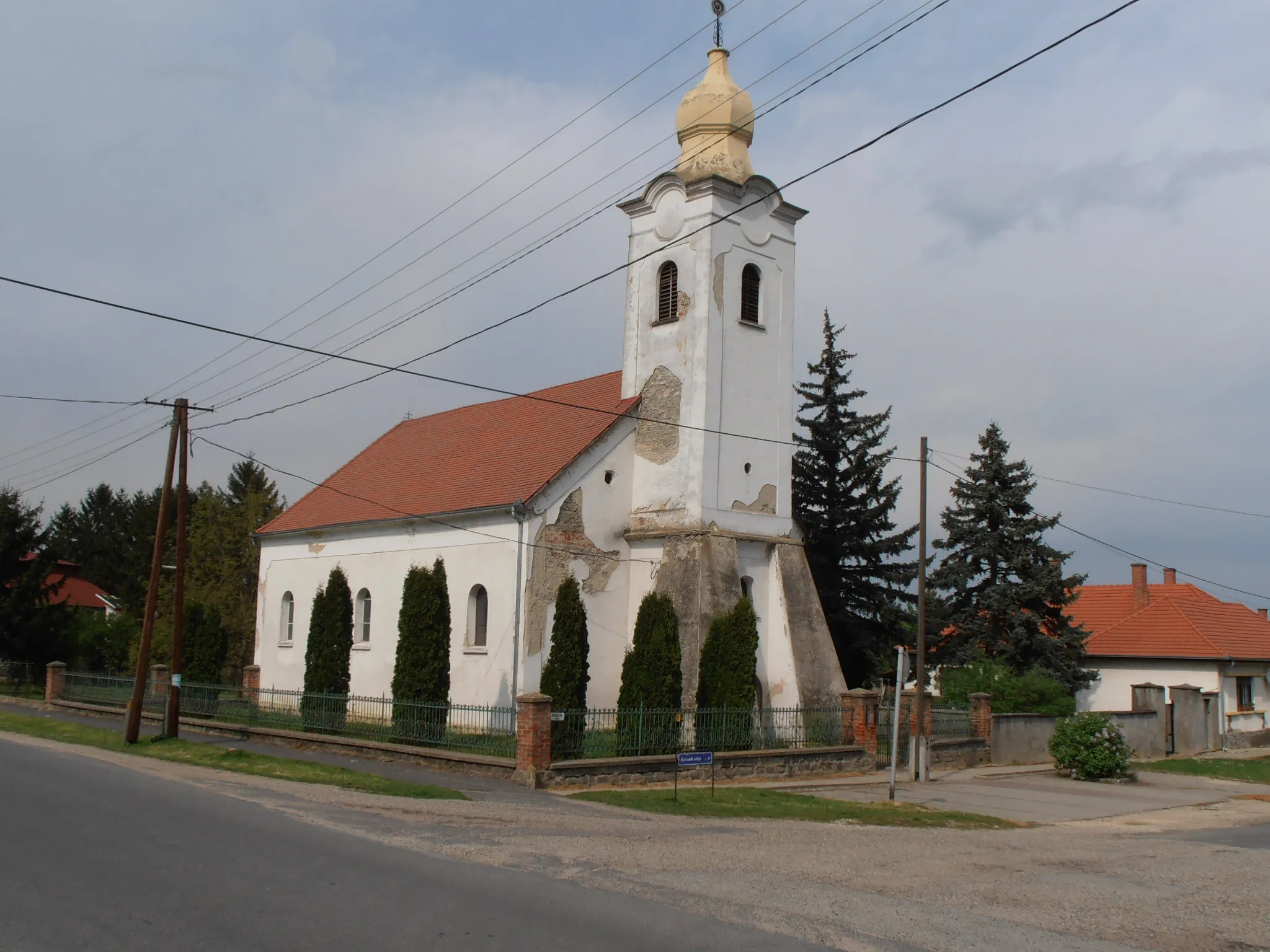 Photo showing: Lutheran church at Gérce, Hungary