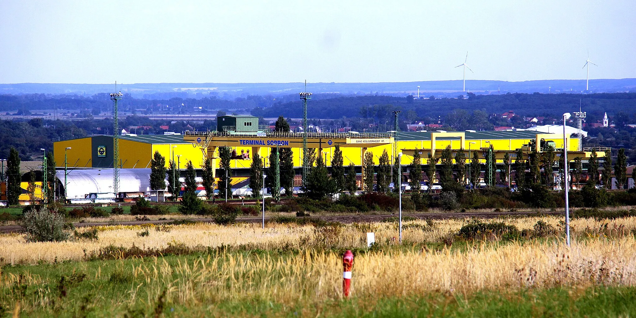 Photo showing: Railway-terminal of GYSEV in Sopron