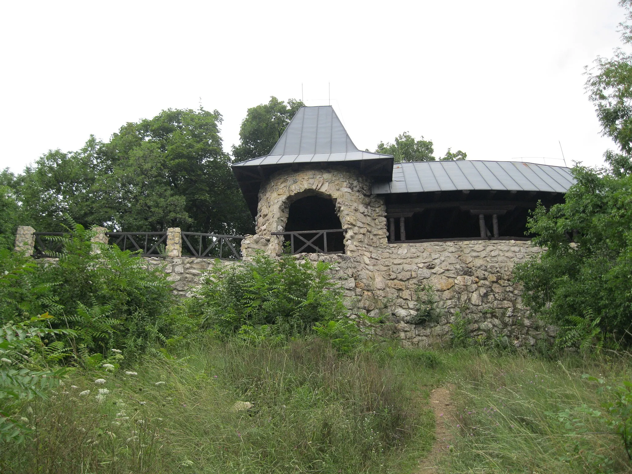 Photo showing: Árpád viewpoint in Budapest District II.