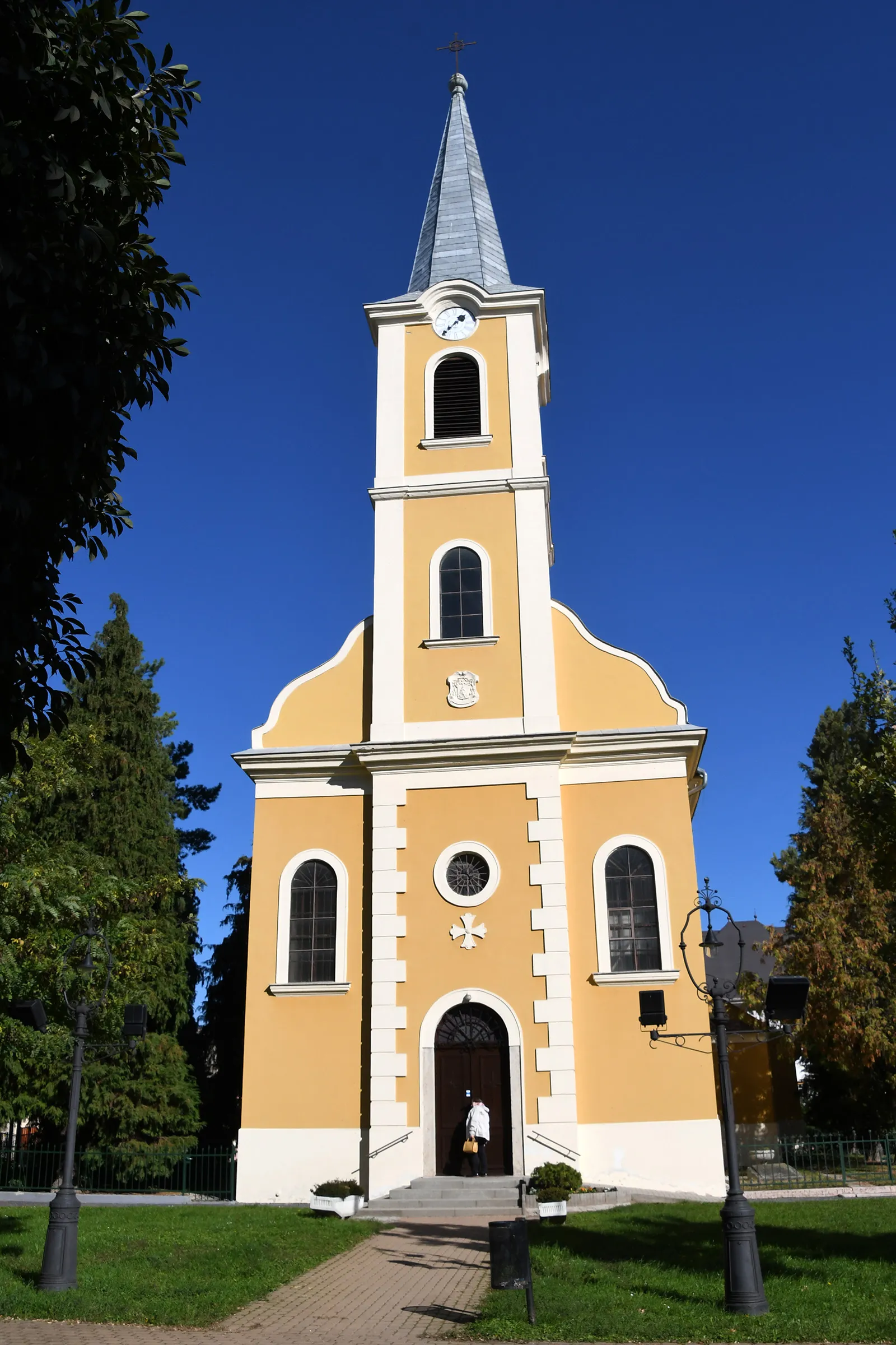 Photo showing: Roman Catholic church in Sziget, Győr, Hungary