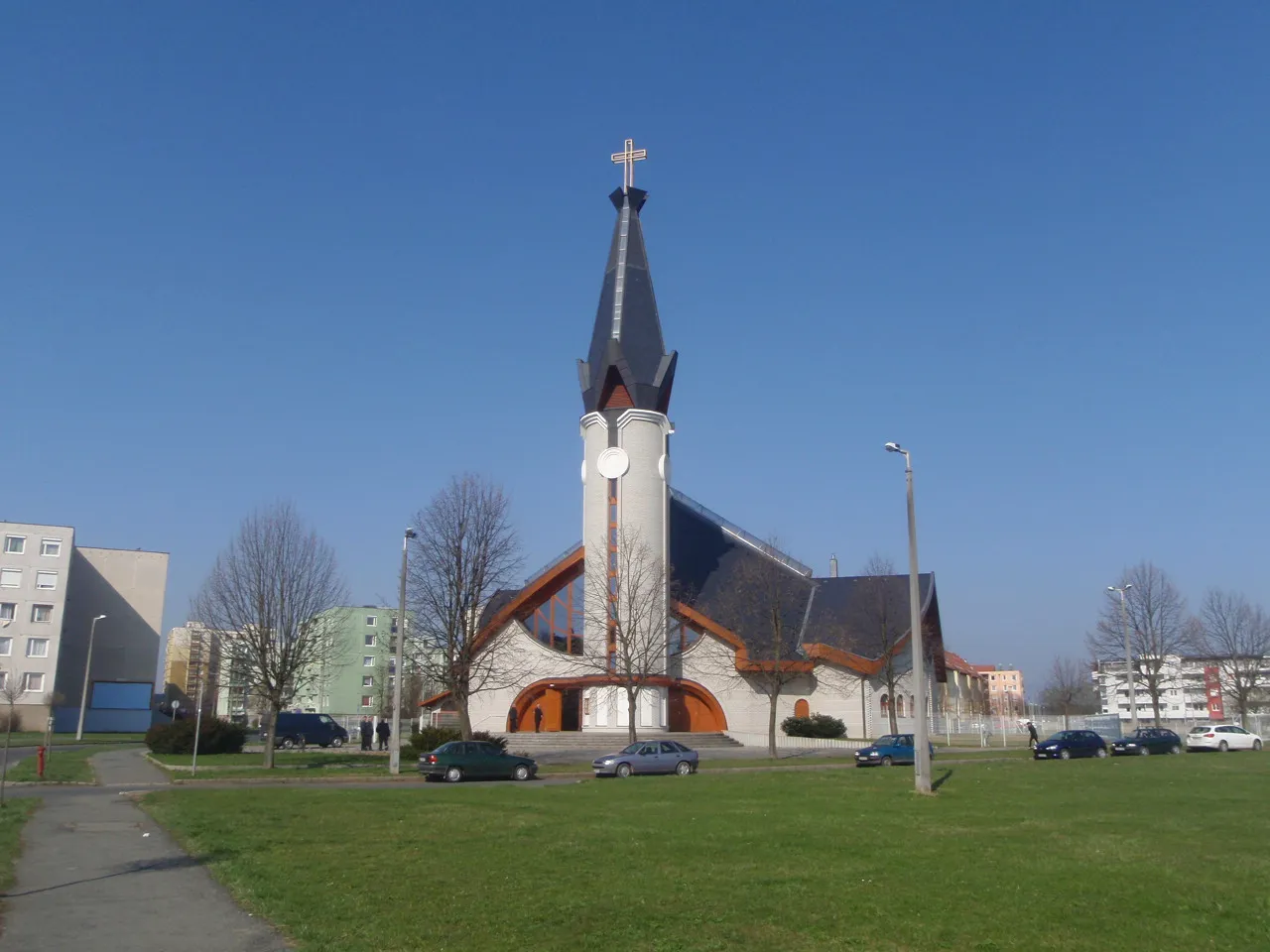 Photo showing: Temple of Maria Szombathely-Olad, Hungary