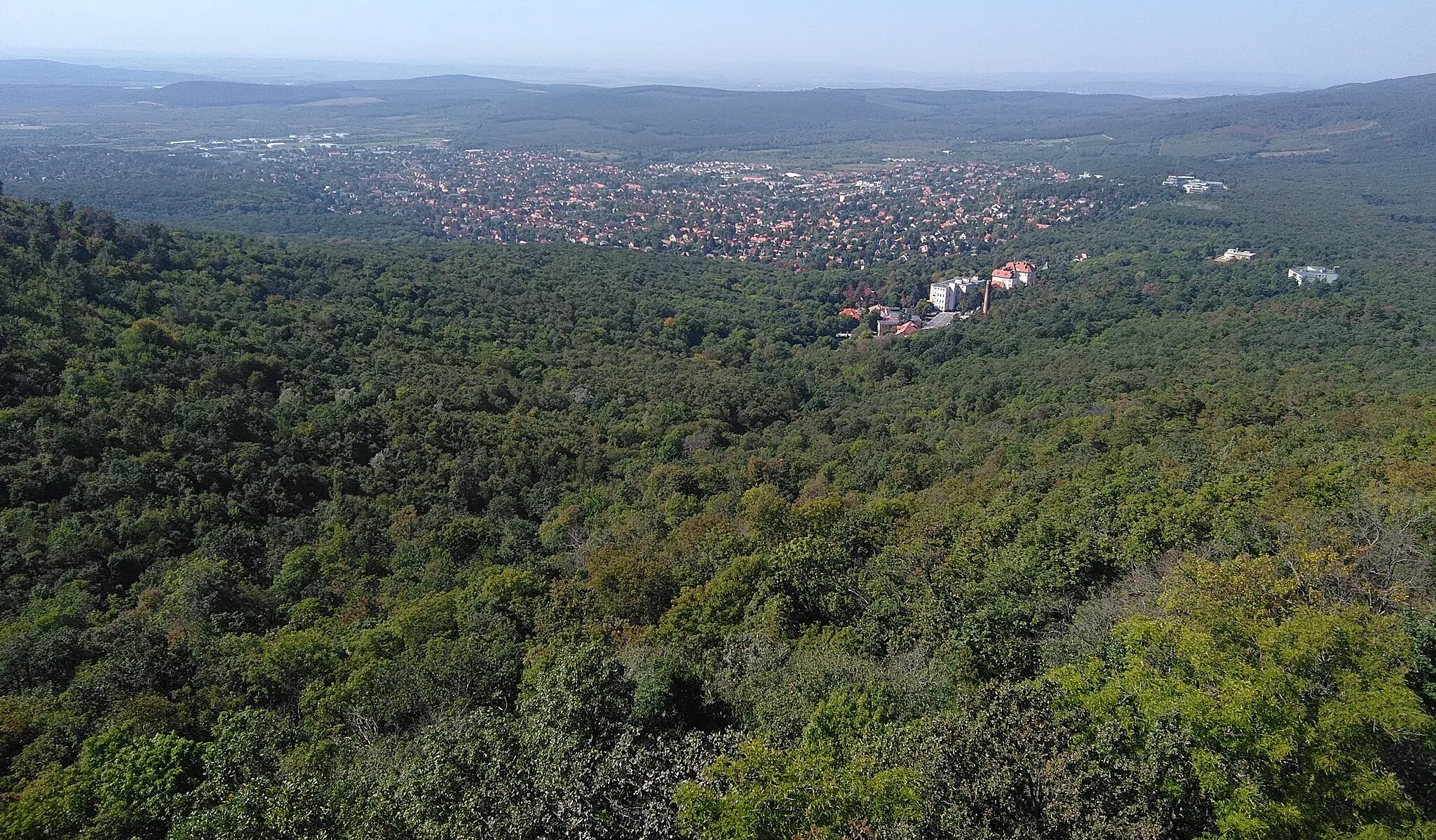 Photo showing: Budakeszi az Erzsébet-kilátóból