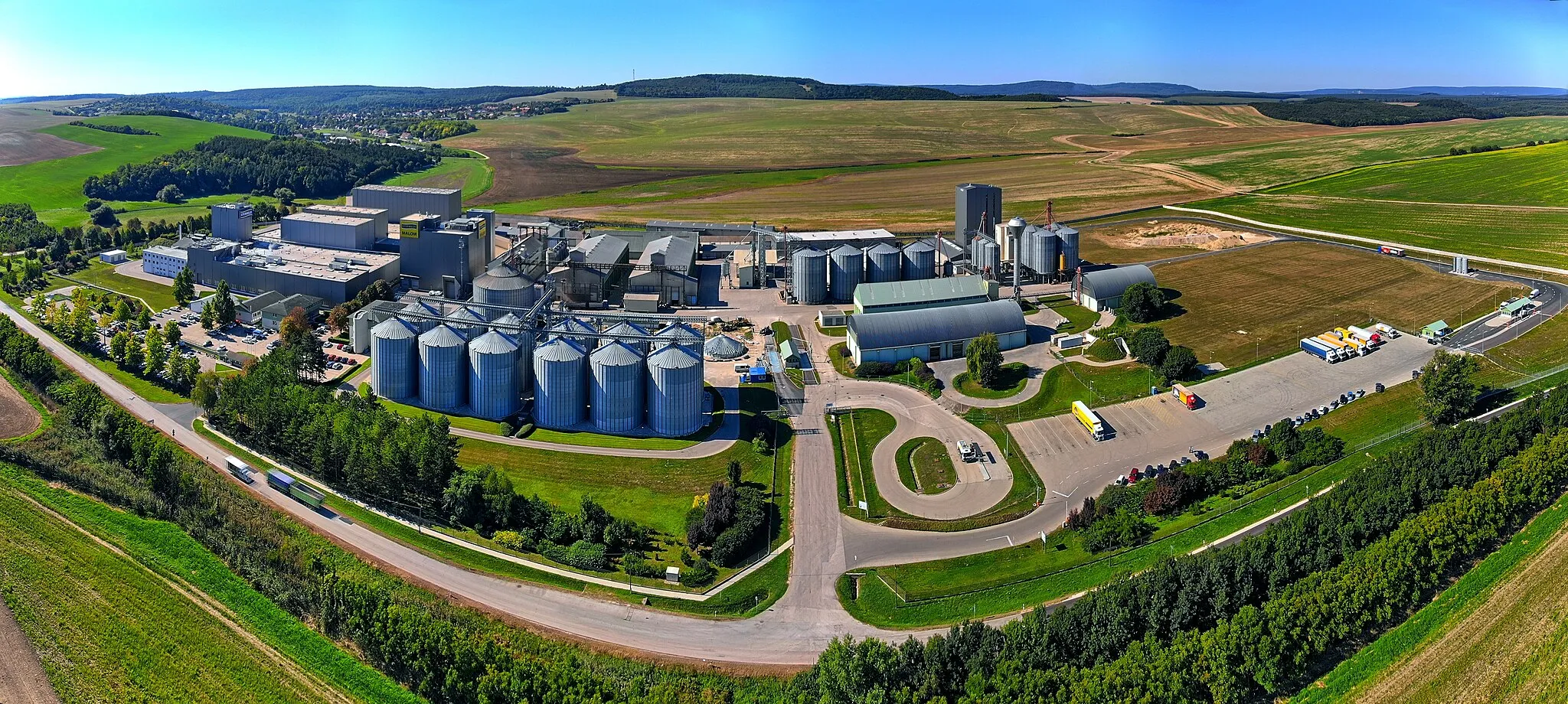 Photo showing: Pasta factory in Gyermely, Hungary