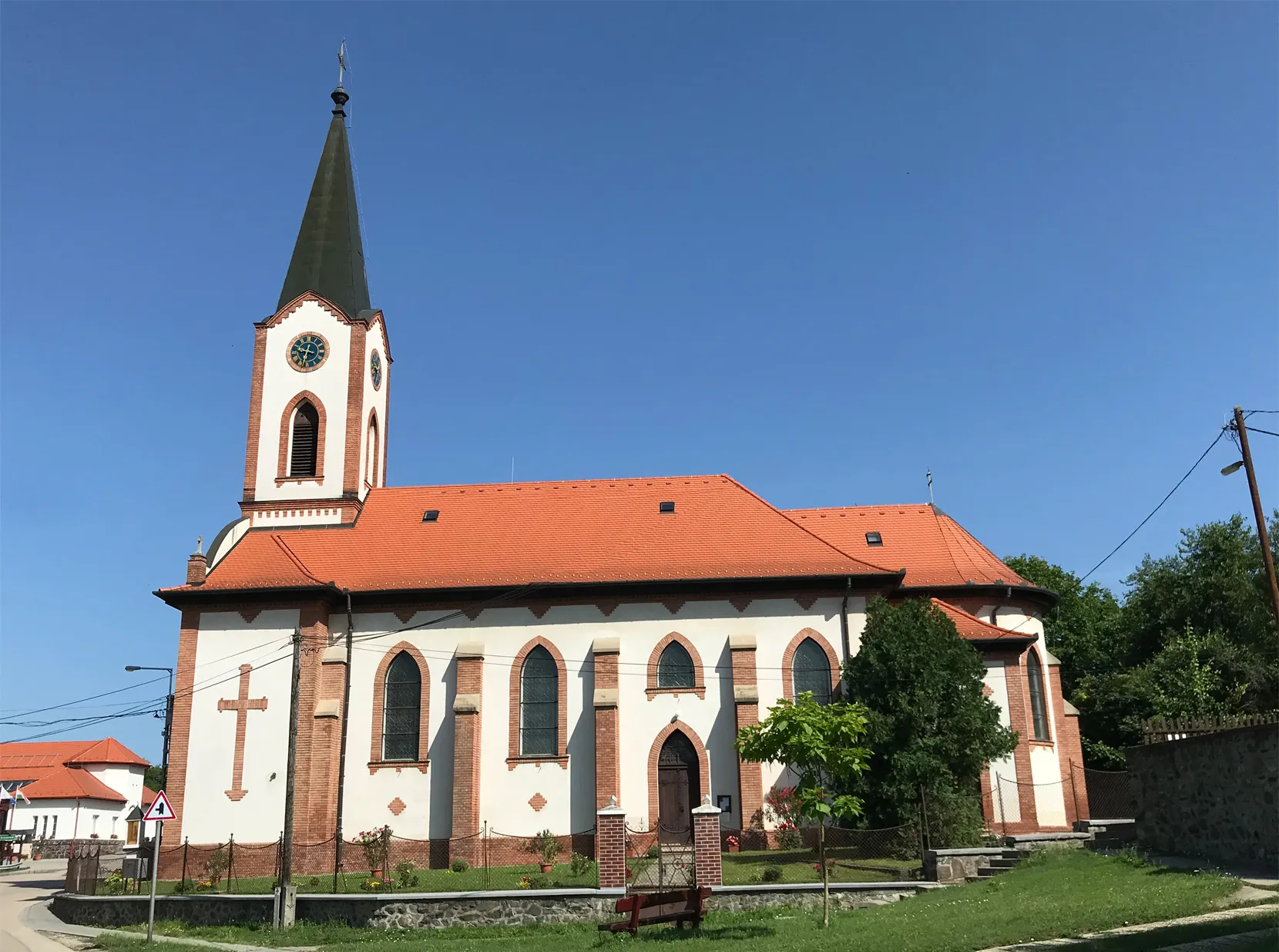 Photo showing: St. Martin's Church in Püspökszilágy