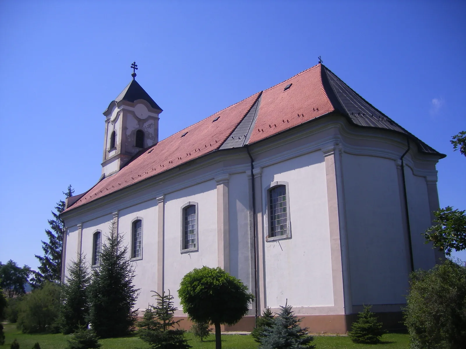 Photo showing: Letkés - roman catholic church