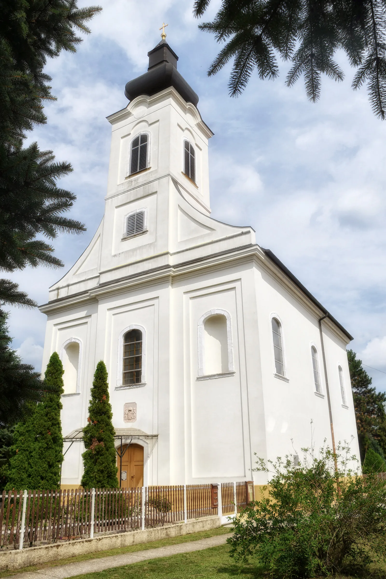 Photo showing: Saint Leonard (of Noblac) Church in Szigetújfalu, Hungary