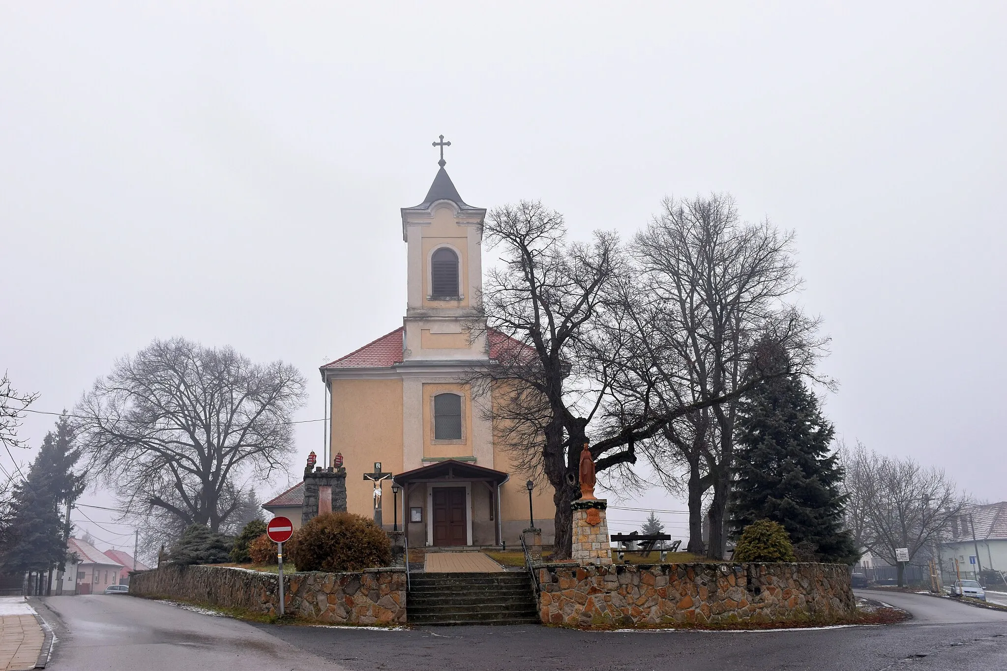 Photo showing: Church of Kóspallag