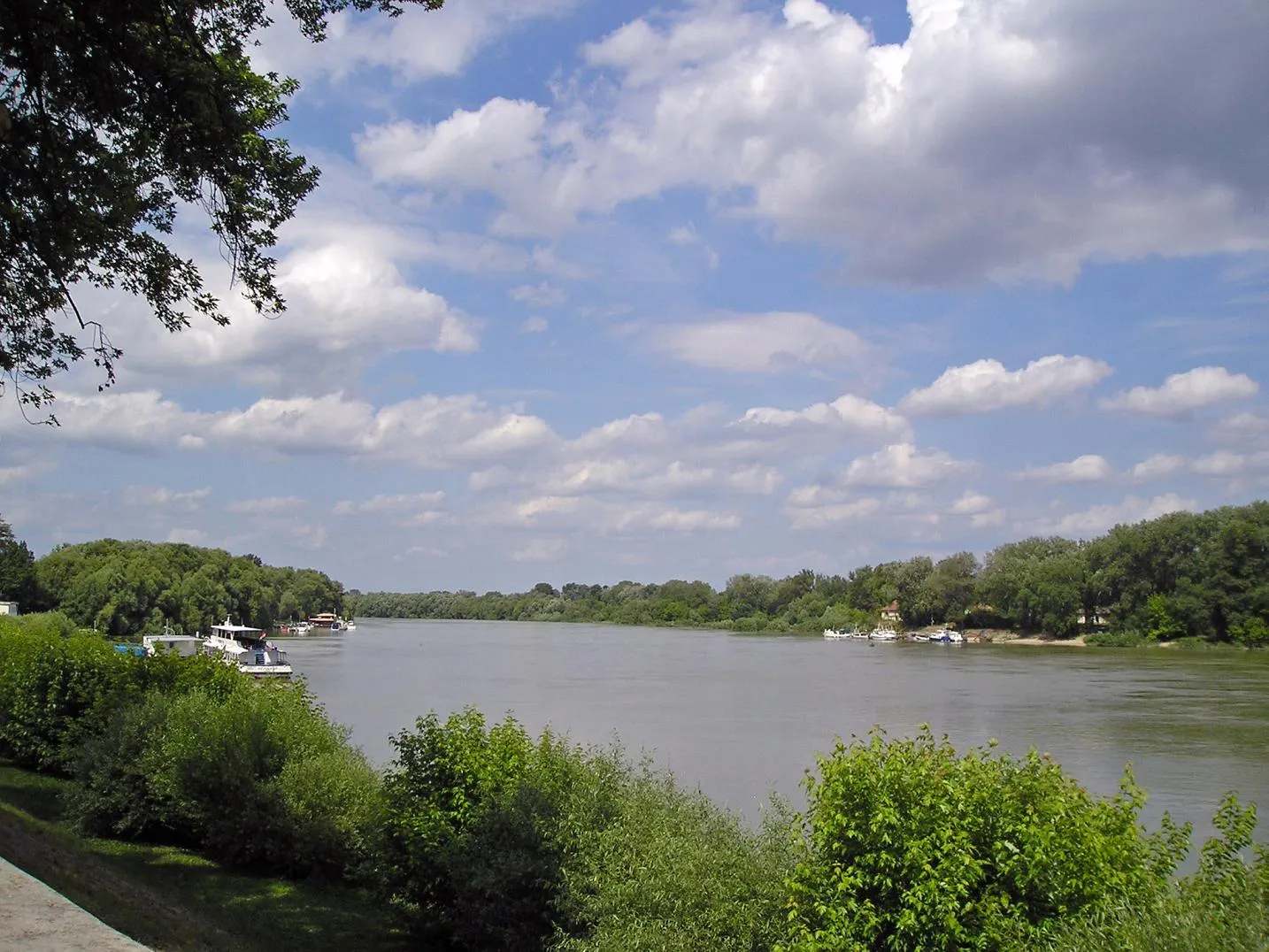 Photo showing: The danube at Szentendre, Hungary