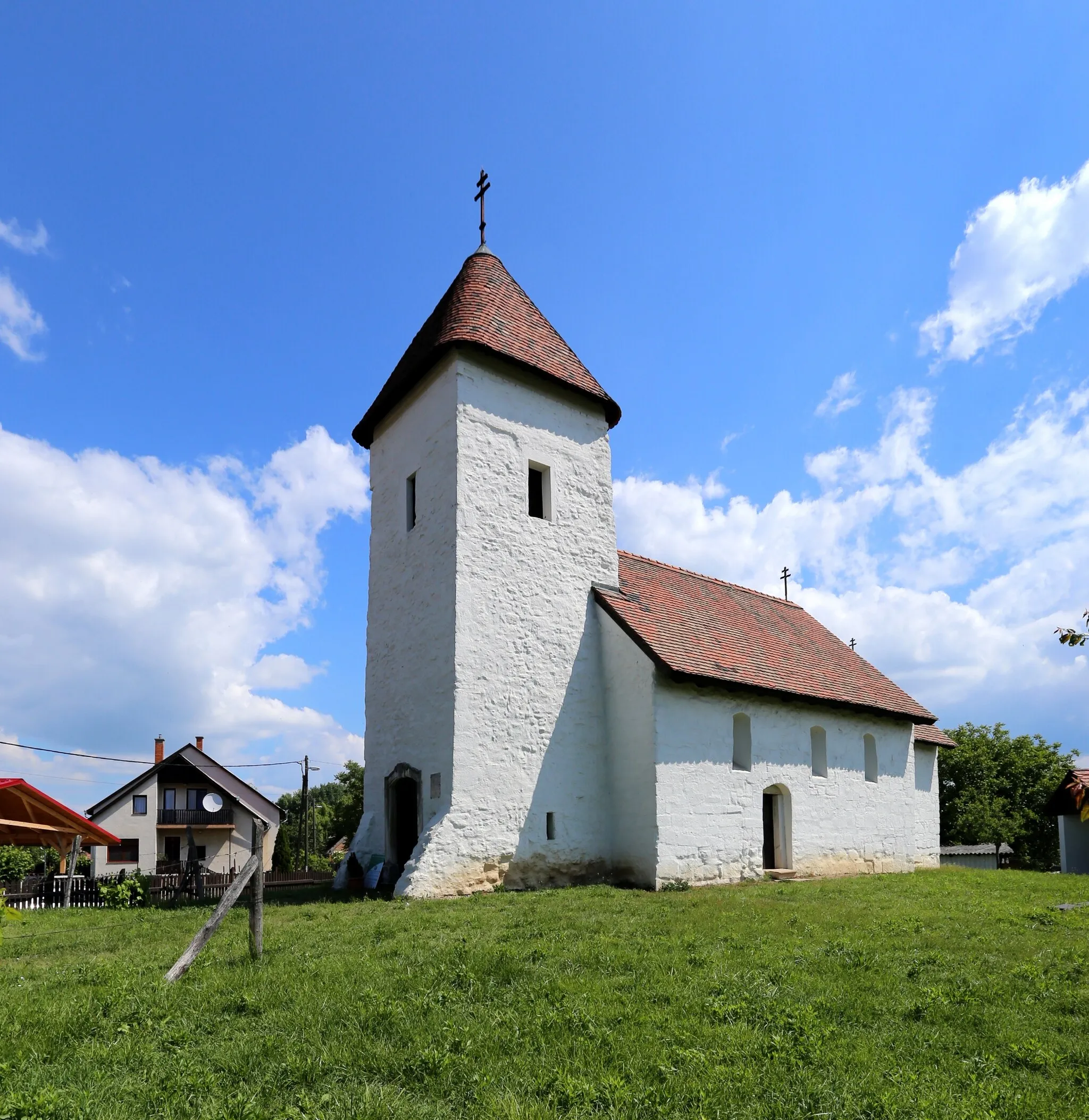 Photo showing: Hévízgyörk (Szent Márton) Öregtemplom