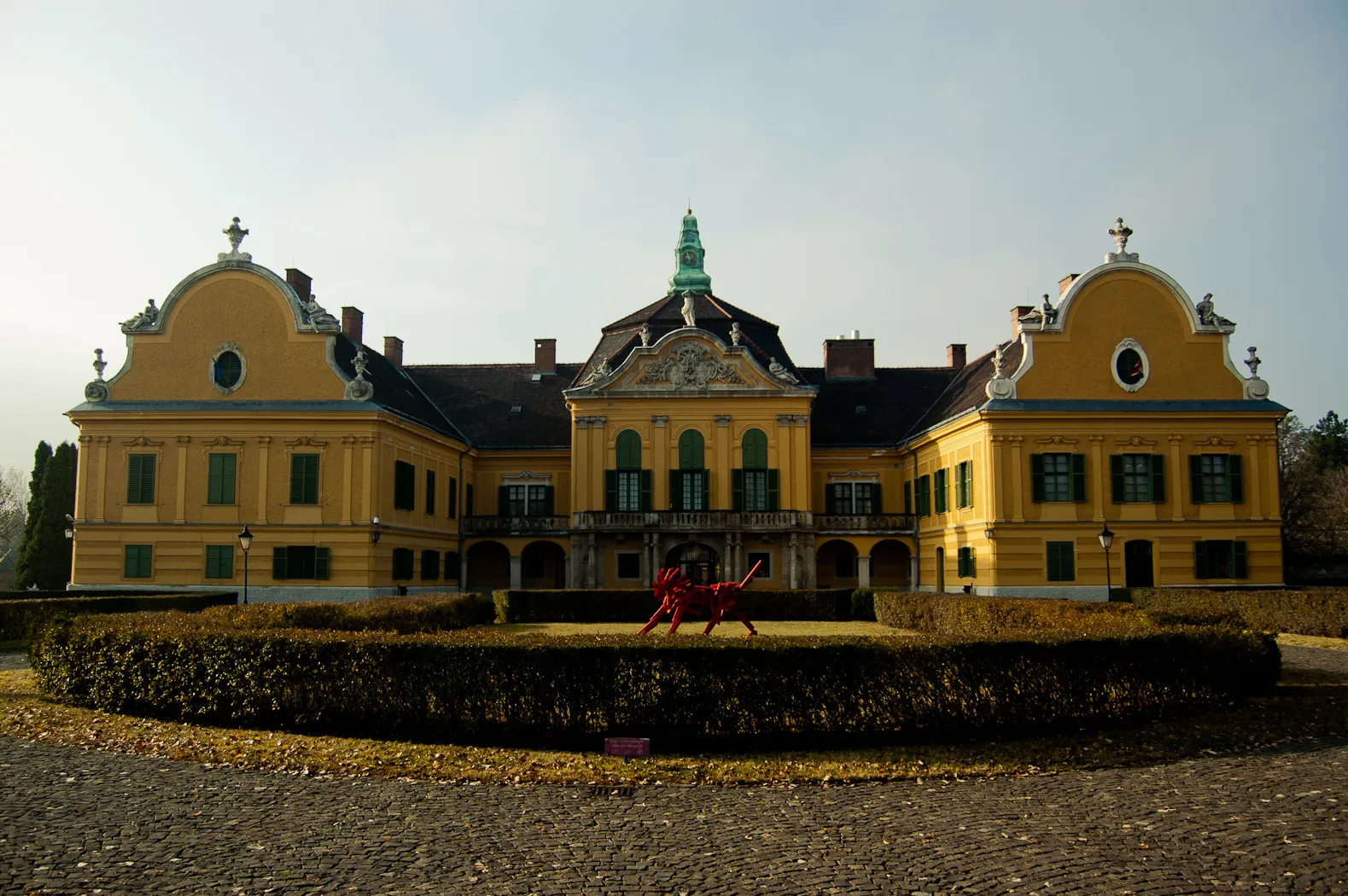 Photo showing: volt Rudnyánszky-kastély (Budapest 22, Kastélymúzeum utca 2.)