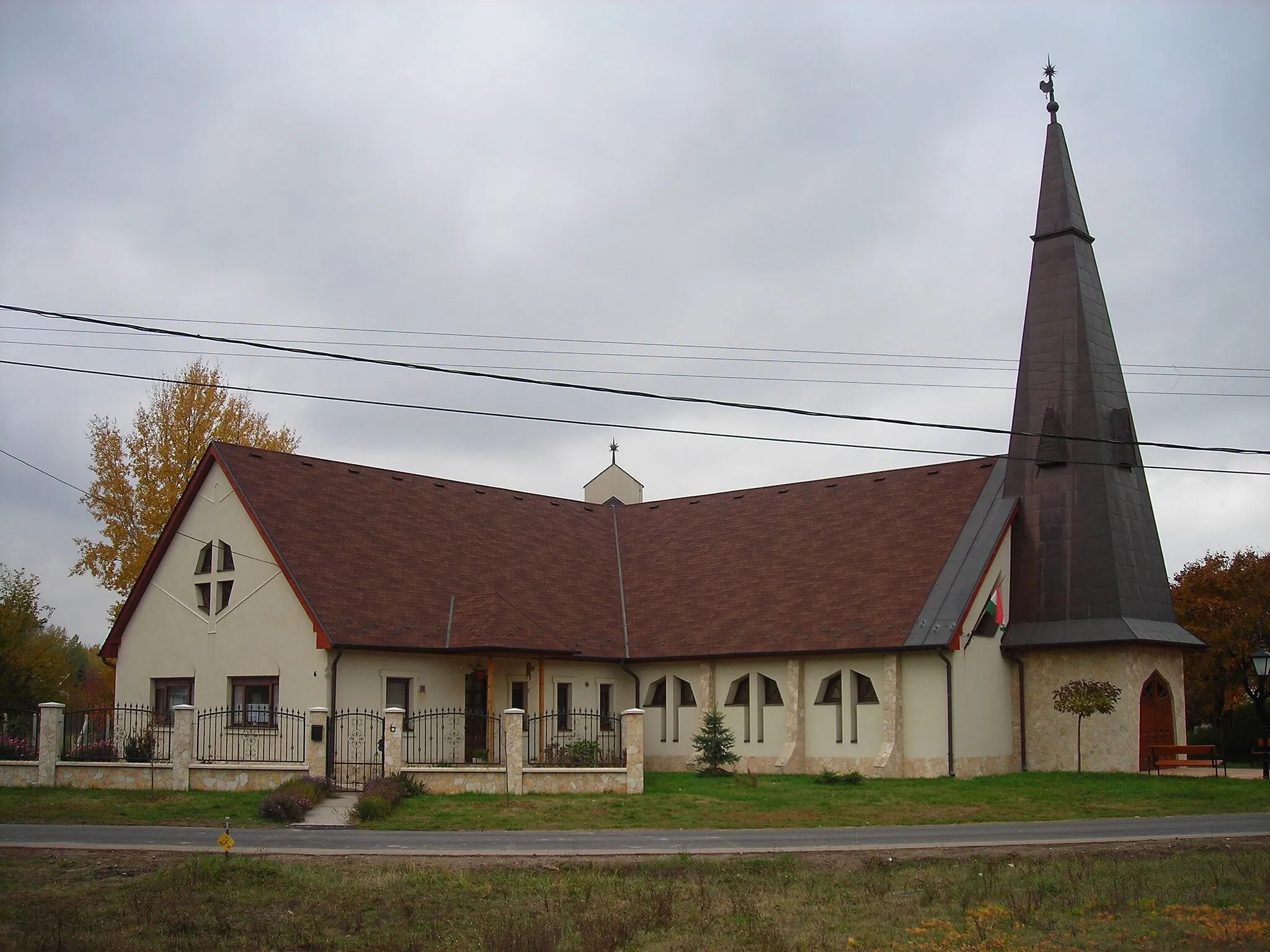 Photo showing: katonatelepi református templom