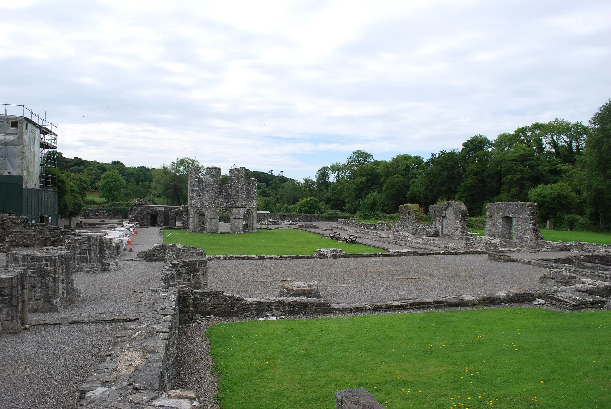 Photo showing: Vue de l'abbaye cistercienne de Mellifont.