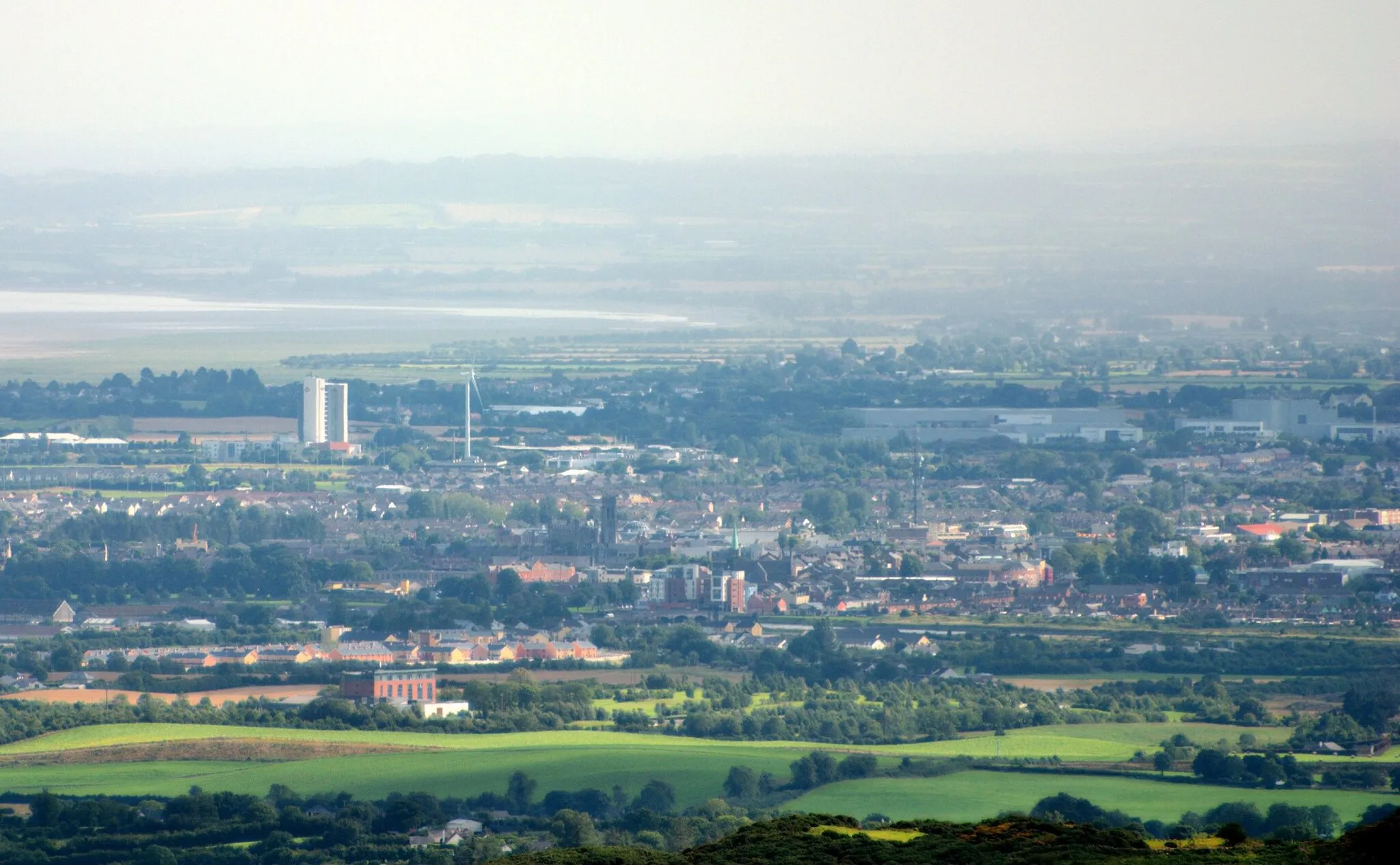 Photo showing: Seen from Slieve Gullion Forest Park