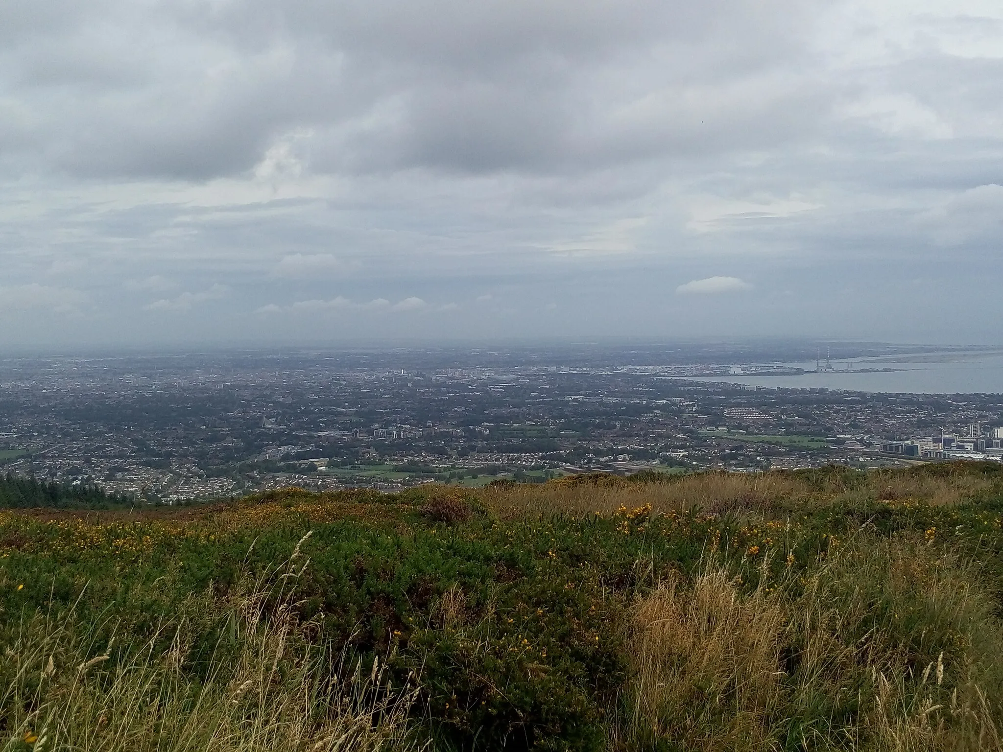 Photo showing: Skyline of Dublin