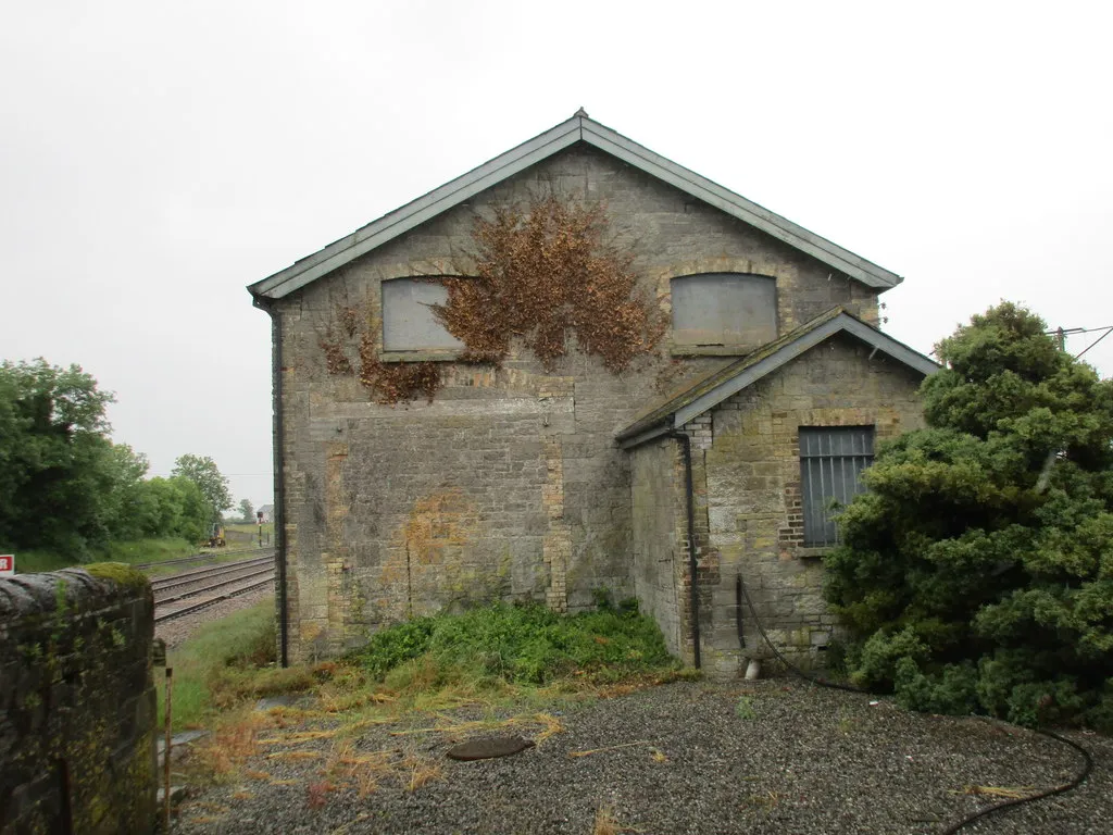 Photo showing: The former goods shed, Ballybrophy Junction