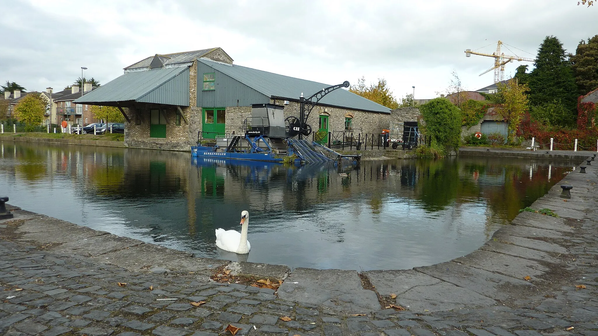 Photo showing: Canal Harbour, Basin Street, Naas, County Kildare, Ireland