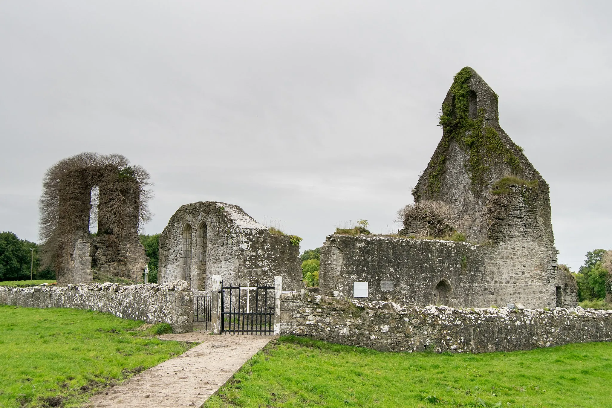 Photo showing: County Longford, Abbeyshrule Monastery.