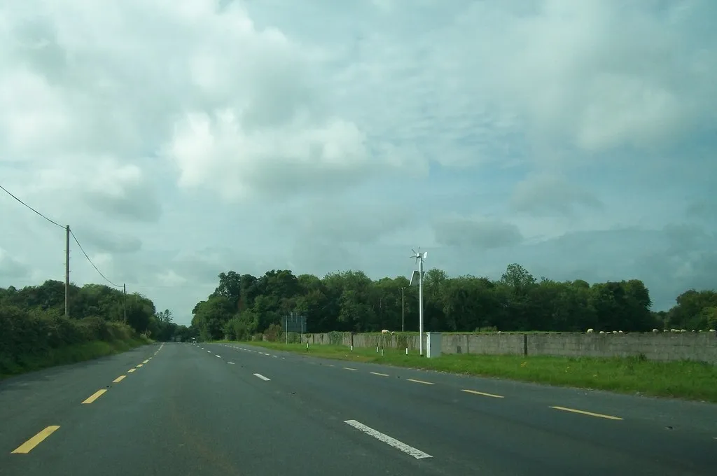 Photo showing: The N55 at Taghshinny, Co Longford