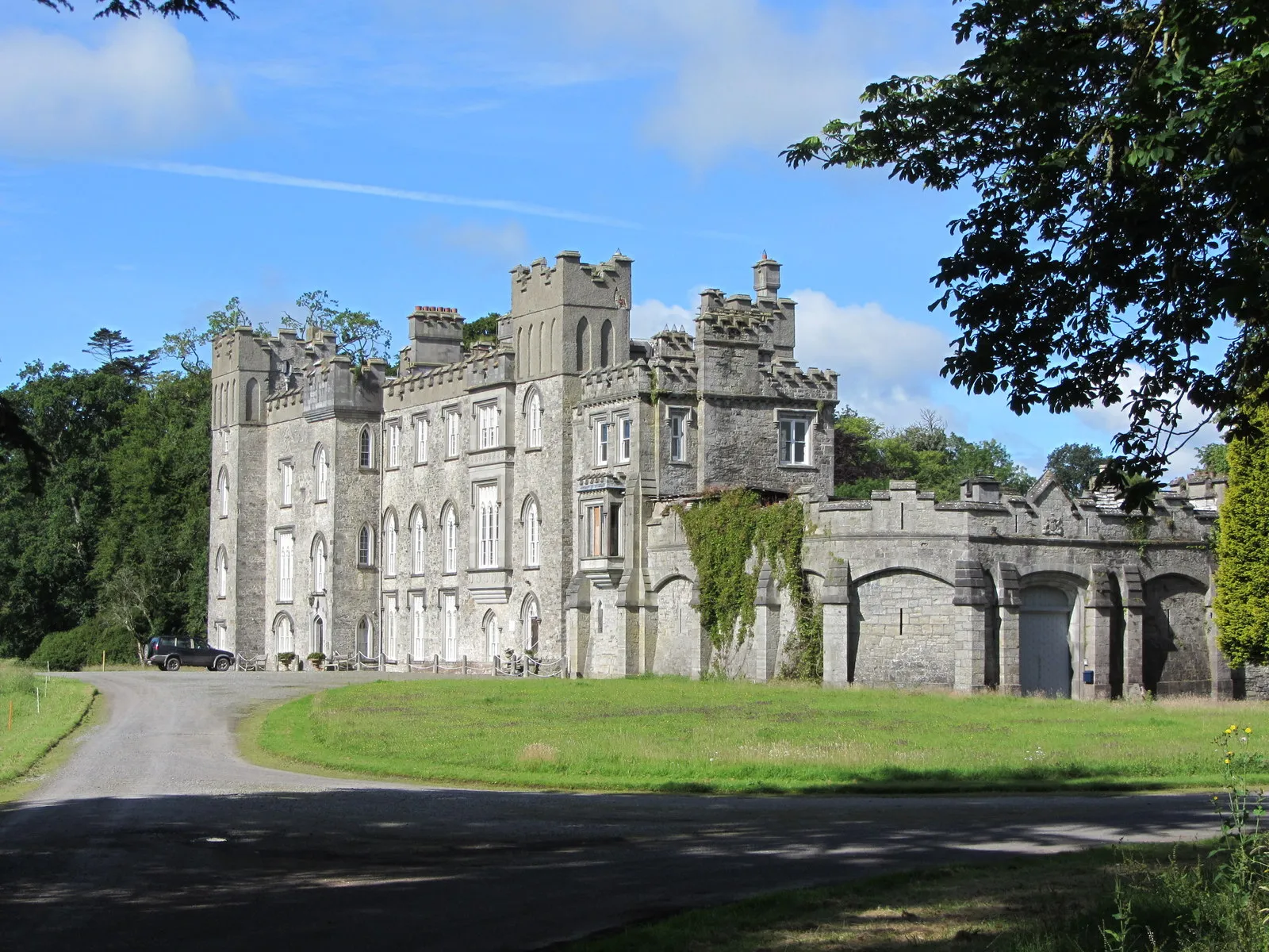 Photo showing: Dunsany Castle, Dunsany, Co. Meath