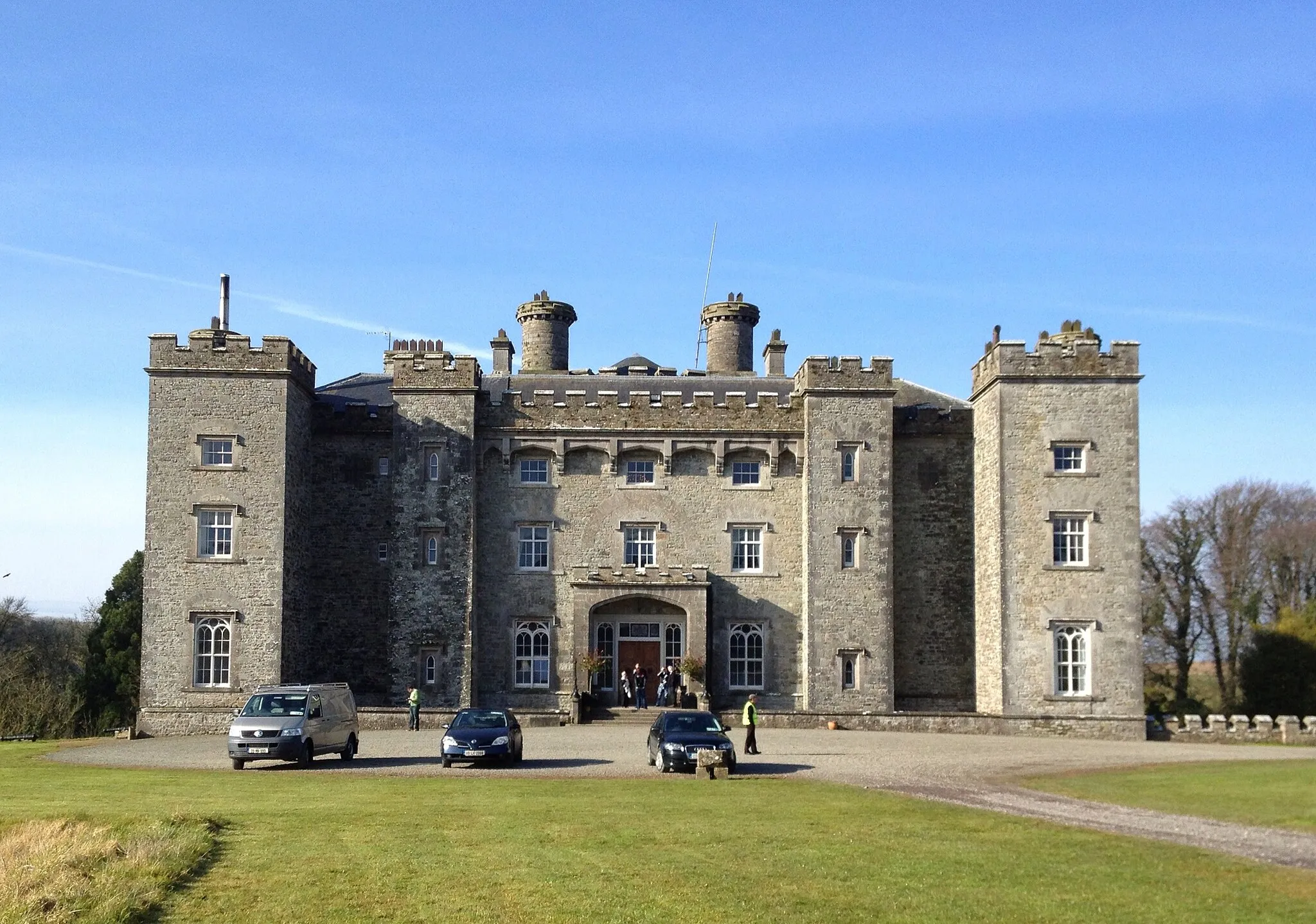 Photo showing: Front of Slane Castle, County Meath, Ireland in 2013