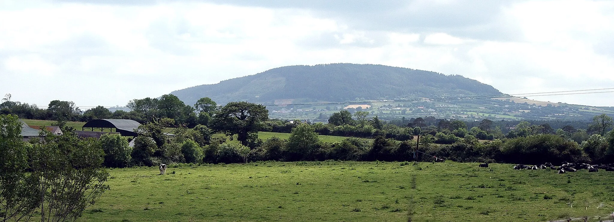 Photo showing: Tara Hill, County Wexford, Ireland