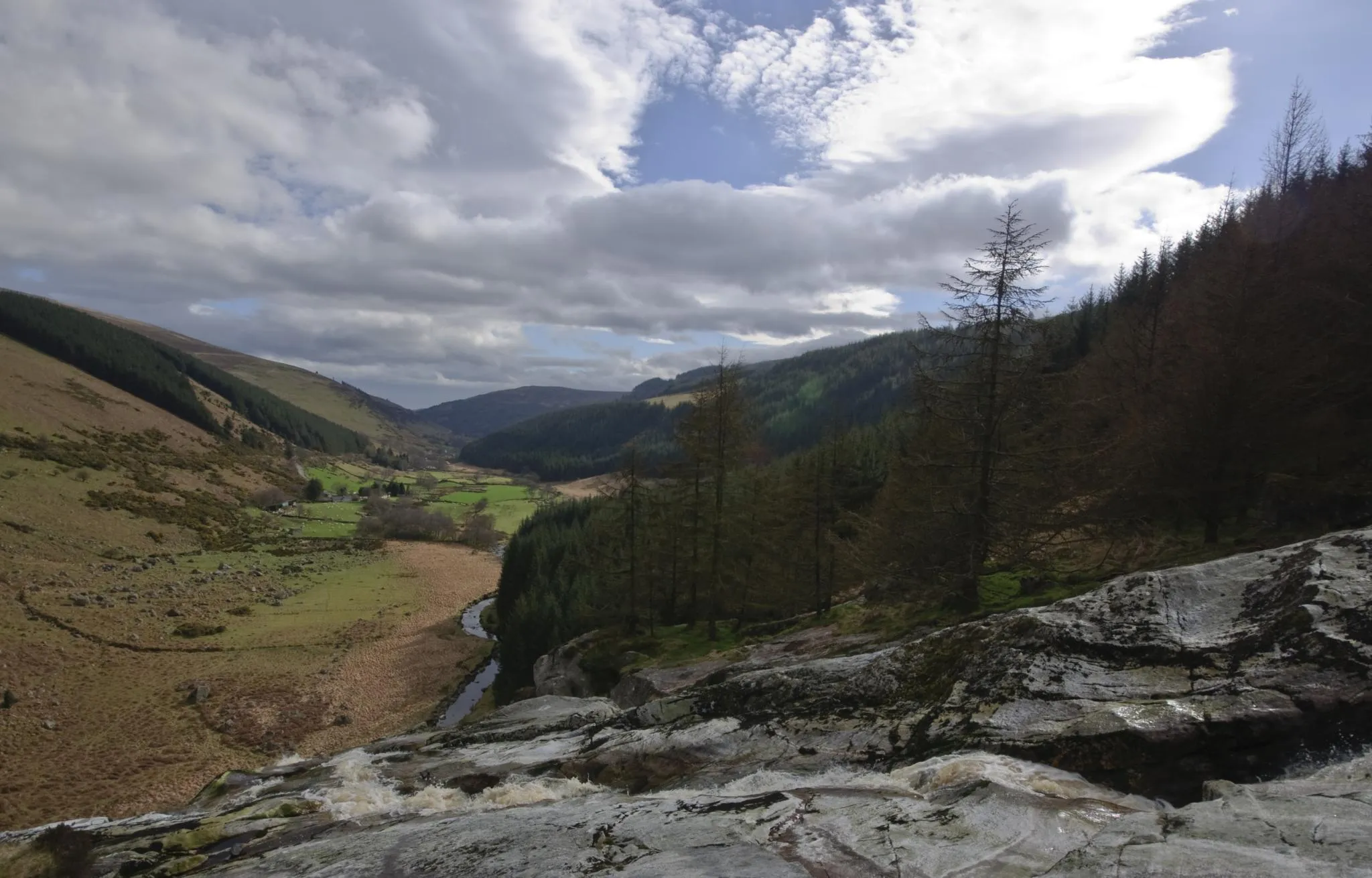 Photo showing: Glenmacnass Waterfall, Wicklow Ireland