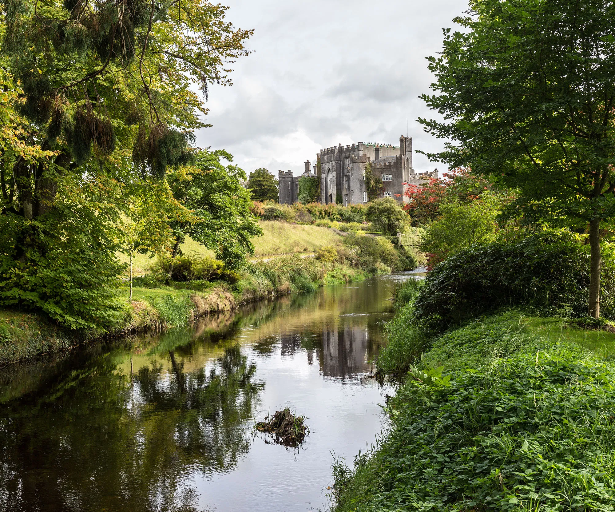 Photo showing: Birr Castle and the River Camcor