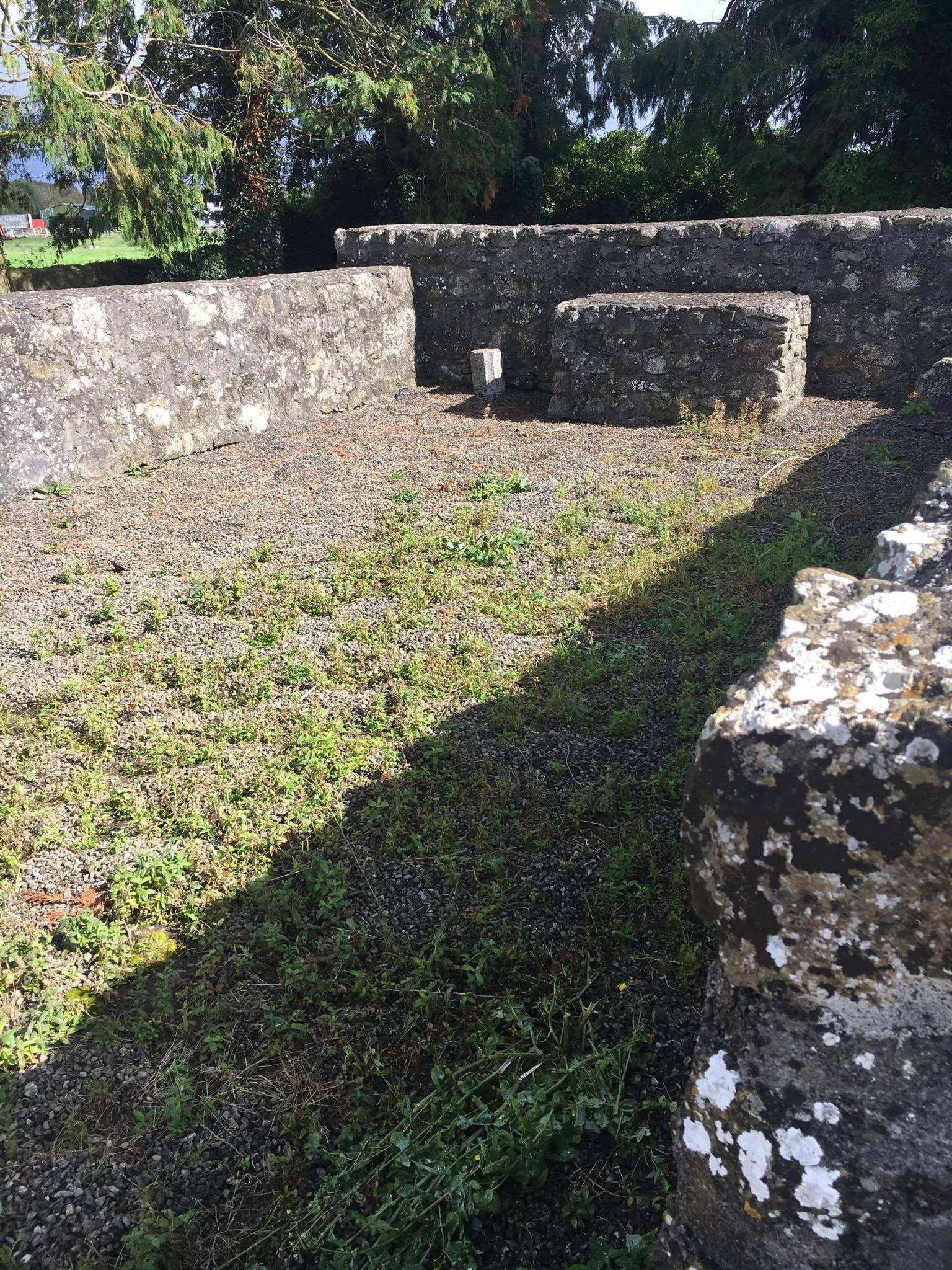 Photo showing: The Reconstructed Abbey at Pass Of Kilbride, Milltownpass, Westmeath, Ireland