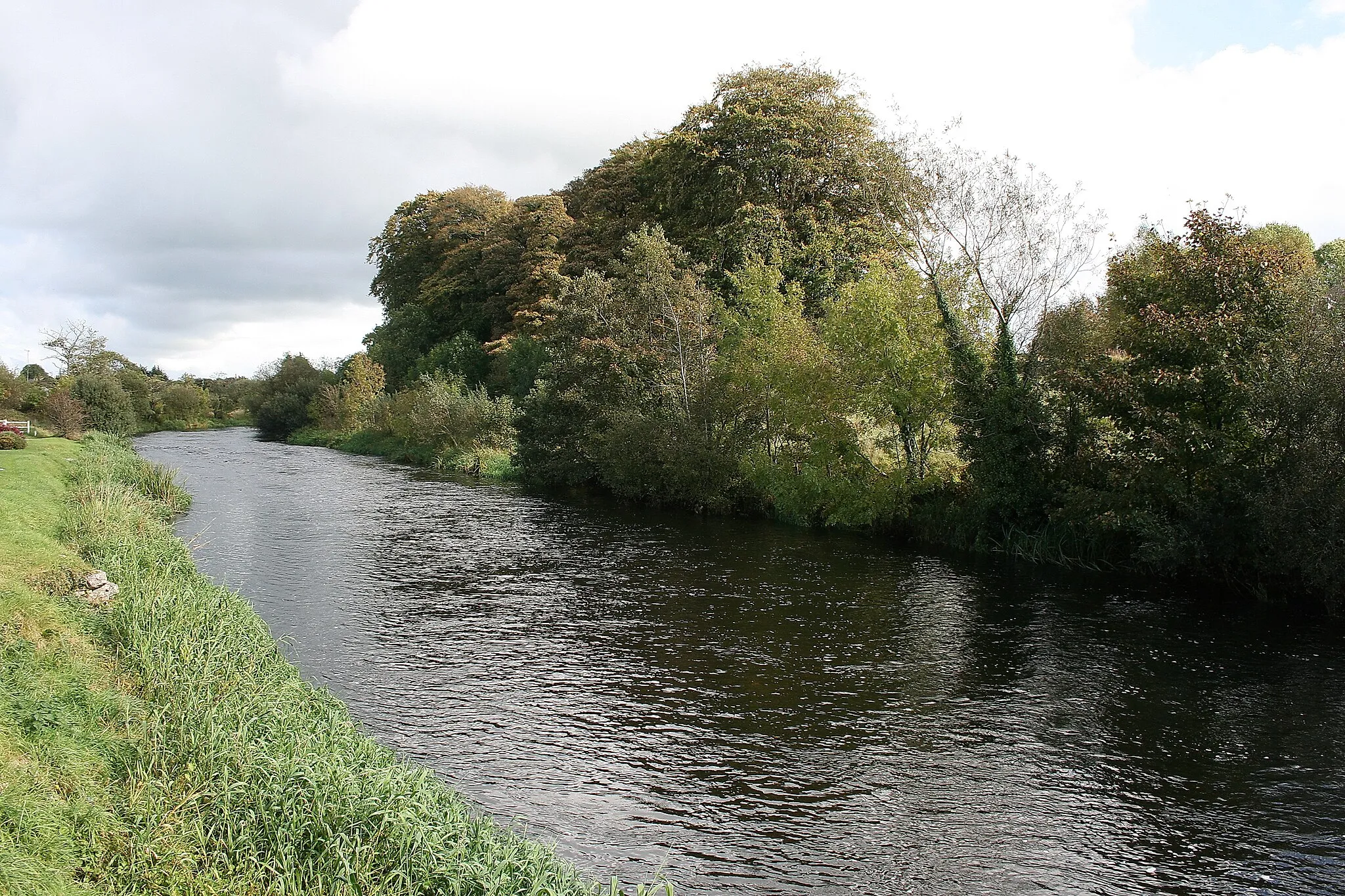 Photo showing: River Inny at Ballymahon, County Longford, Ireland