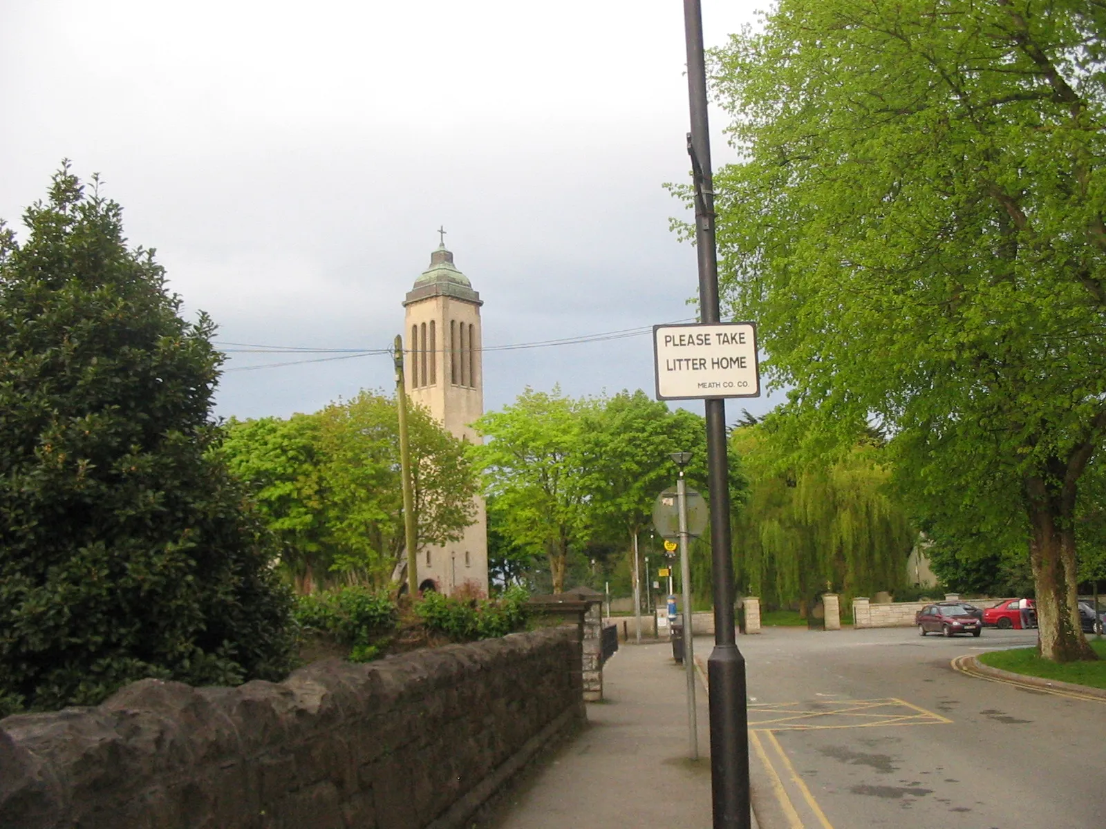 Photo showing: Dunboyne looking towards church