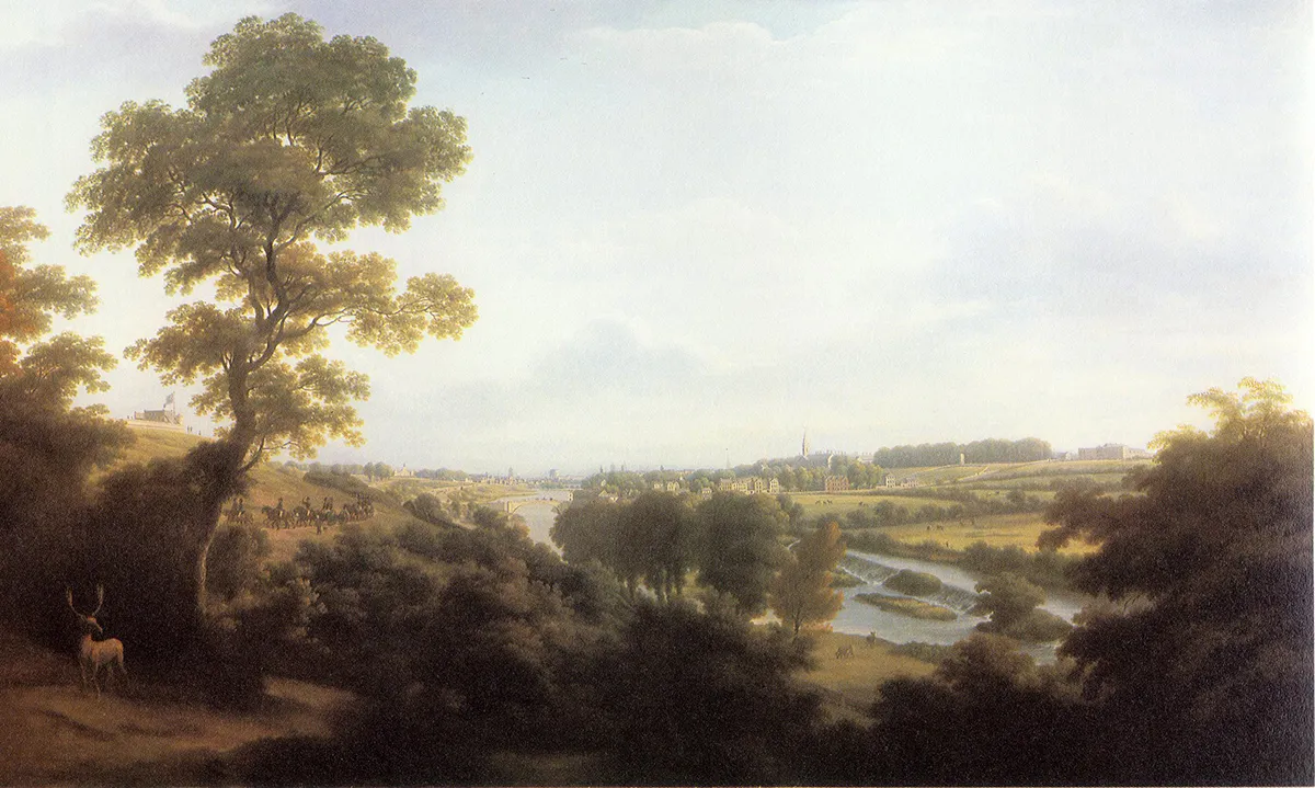 Photo showing: A View of Dublin from Chapelizod (1795-98)