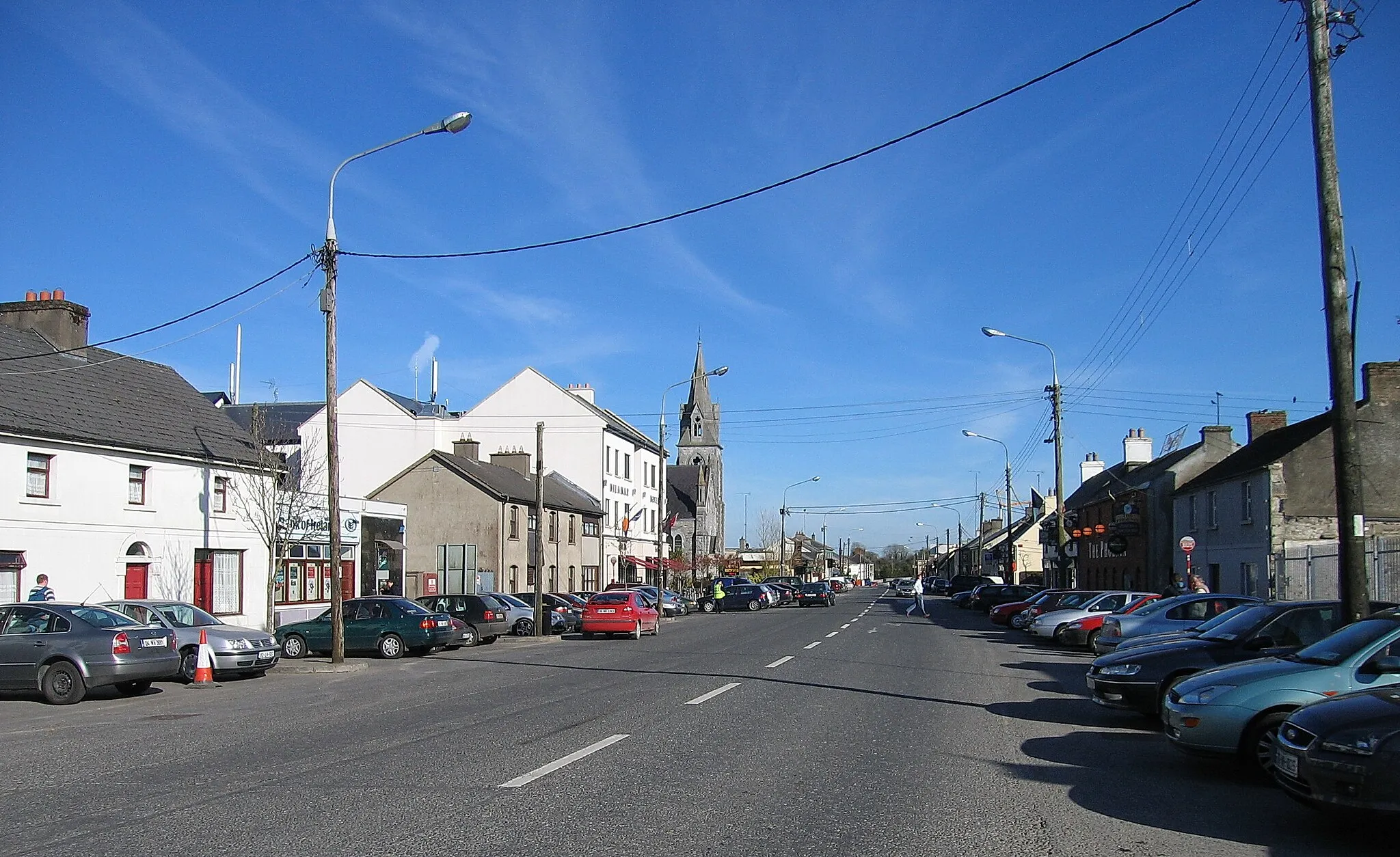 Photo showing: The REAL Kinnegad Main Street - the former N4