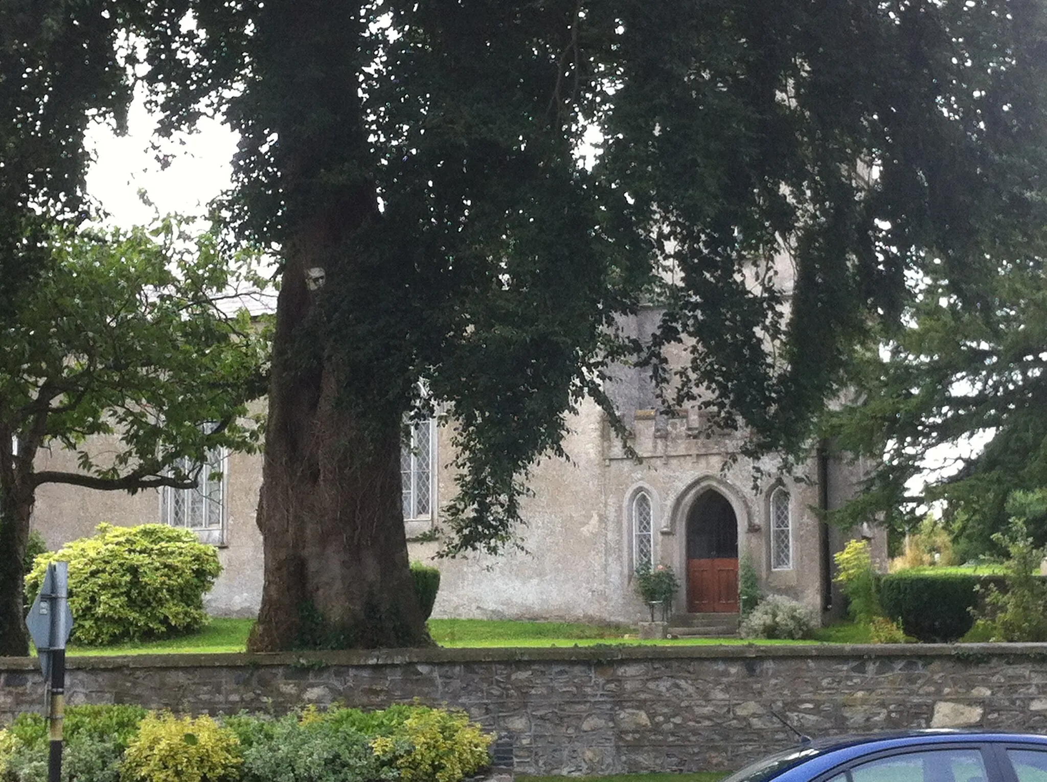 Photo showing: Grounds of St. John's Church of Ireland, Kill