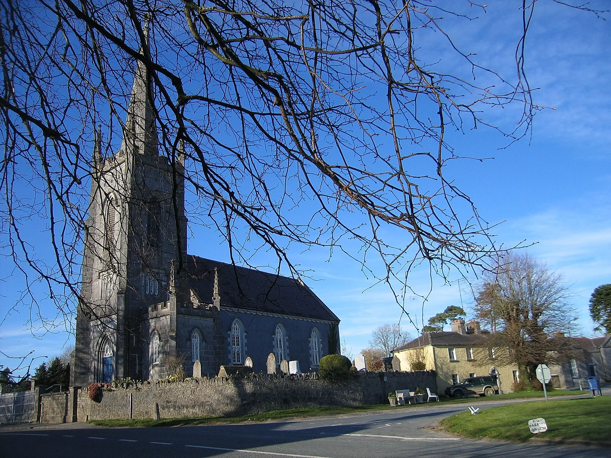 Photo showing: St. Sinians Church of Ireland, Tyrrellspass, County Westmeath