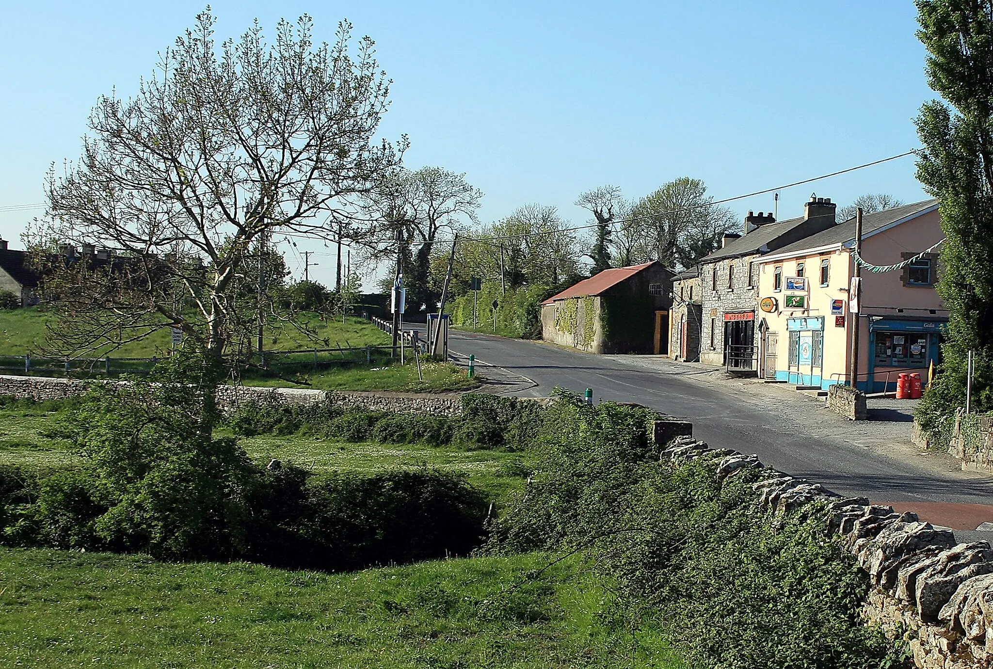 Photo showing: Nurney, County Kildare on the R415.