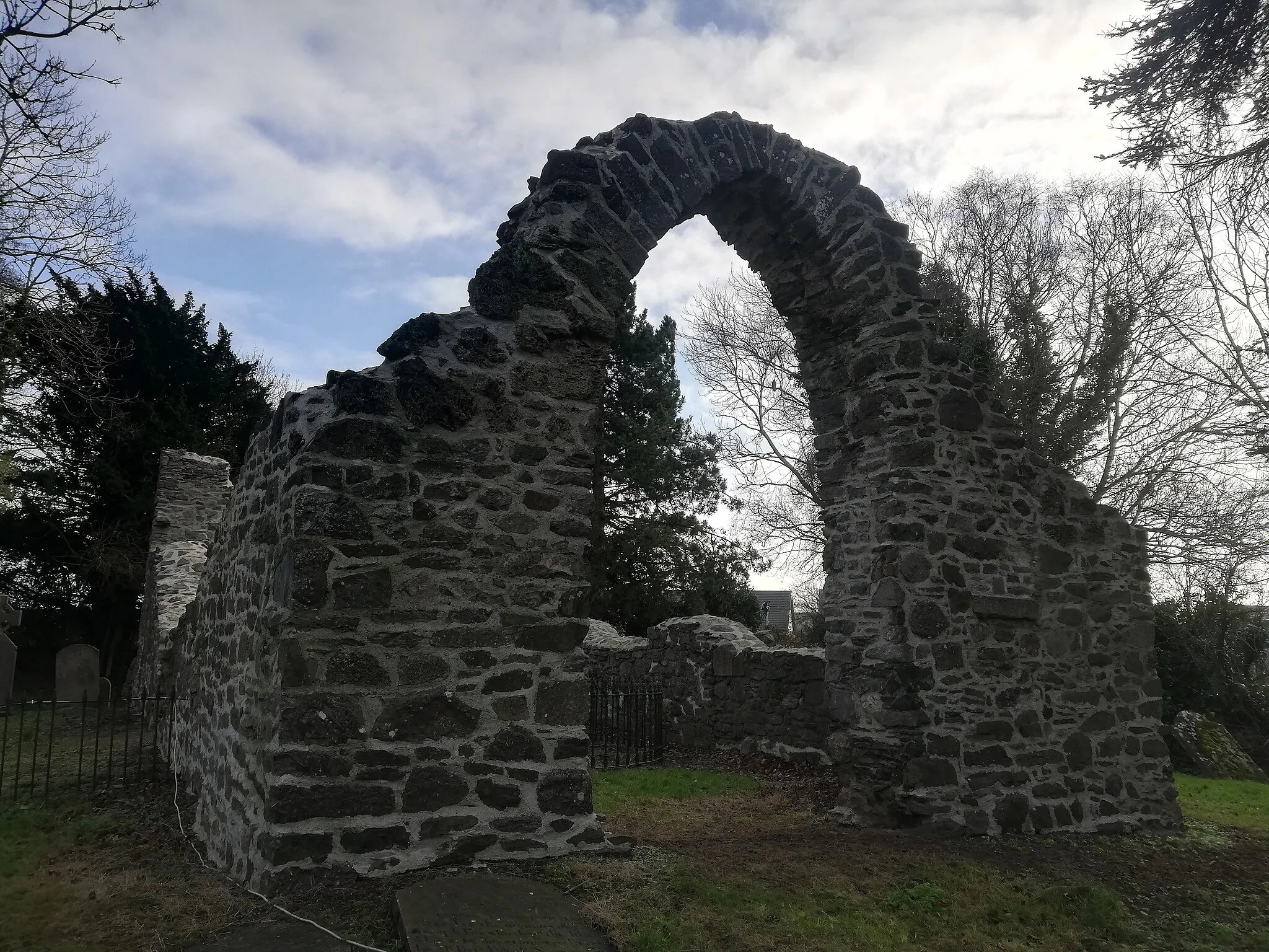 Photo showing: Arch of Hospitaller church, Johnstown Co Kildare