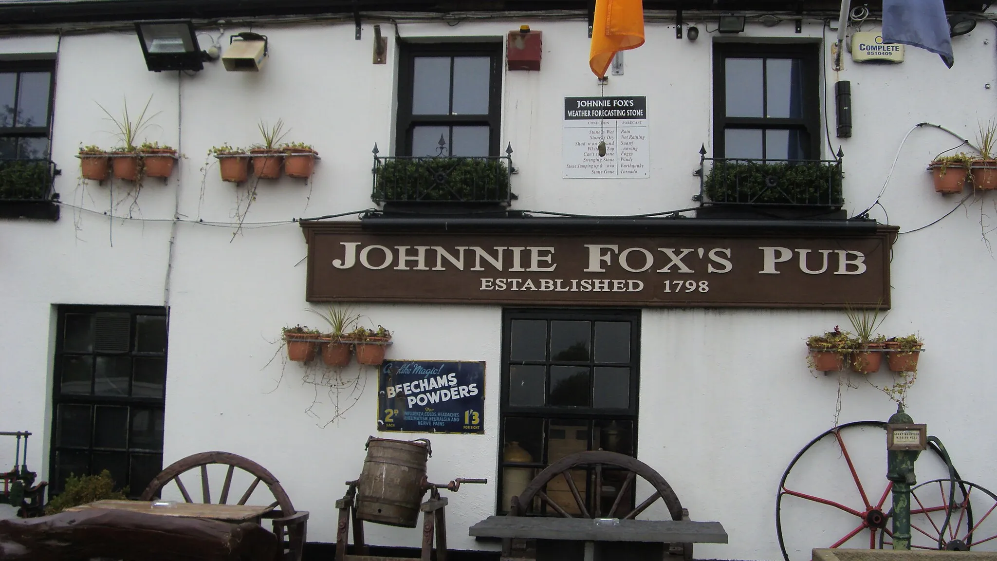 Photo showing: Johnnie Fox's Pub