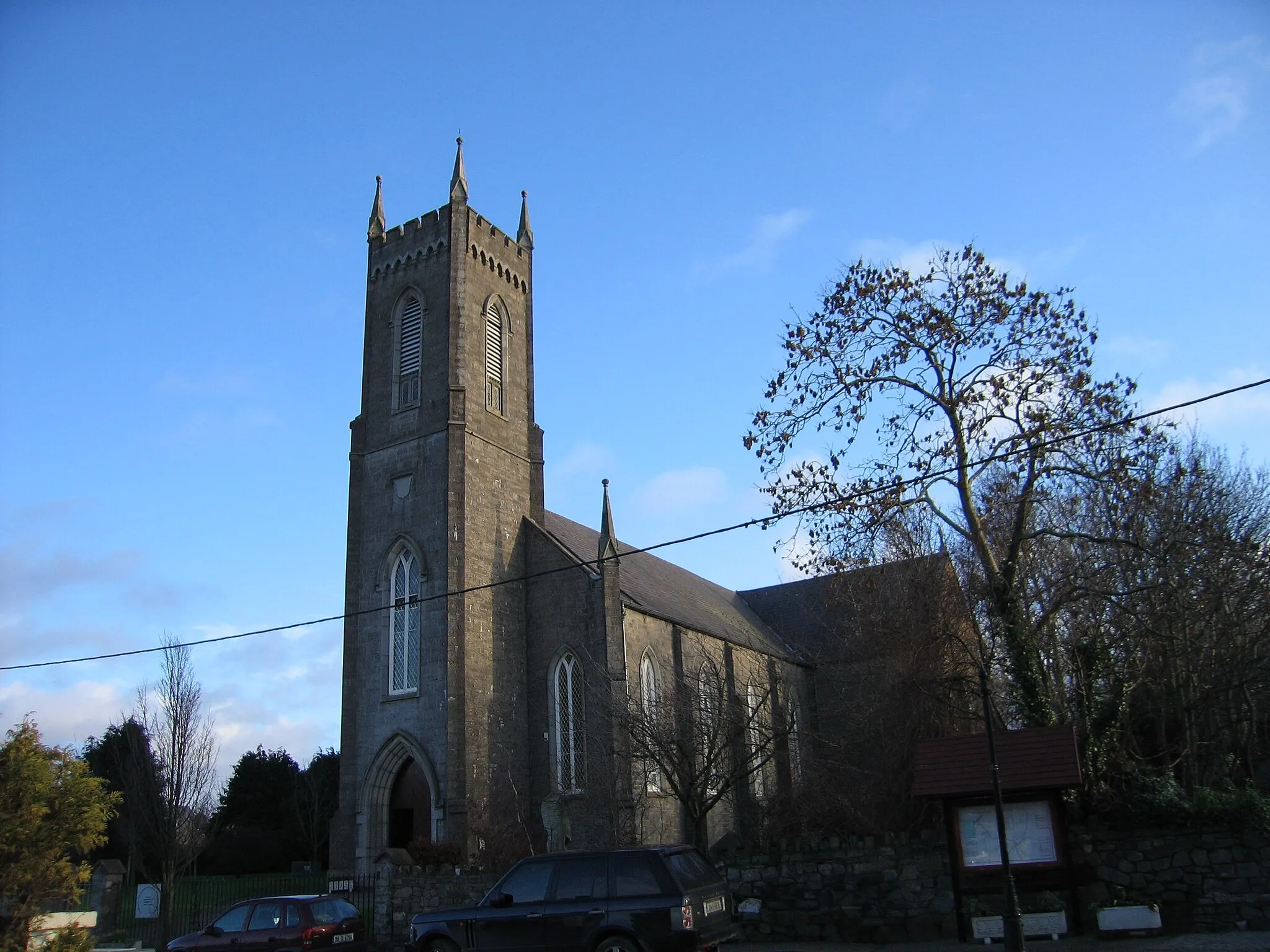 Photo showing: Saggart Church, Saggart, Dublin (Sarah777 19:07, 7 January 2007 (UTC))