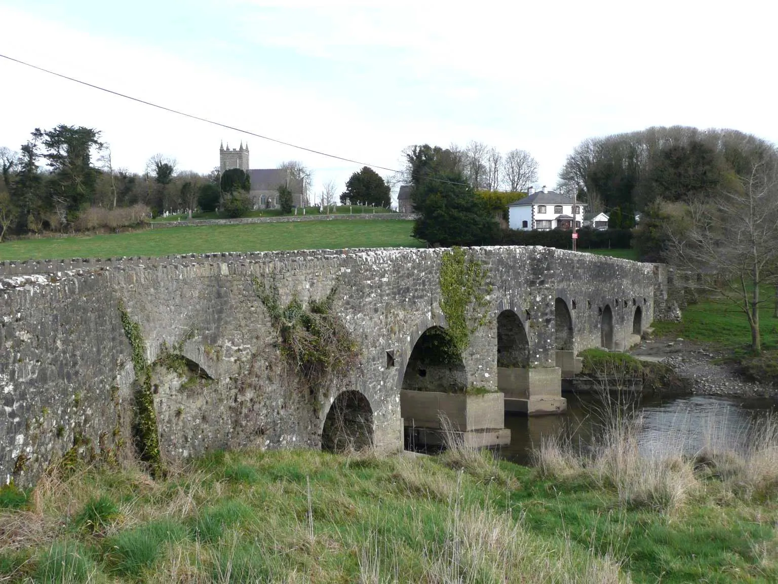 Photo showing: Donaghpatrick Bridge, Donaghpatrick, Co. Meath