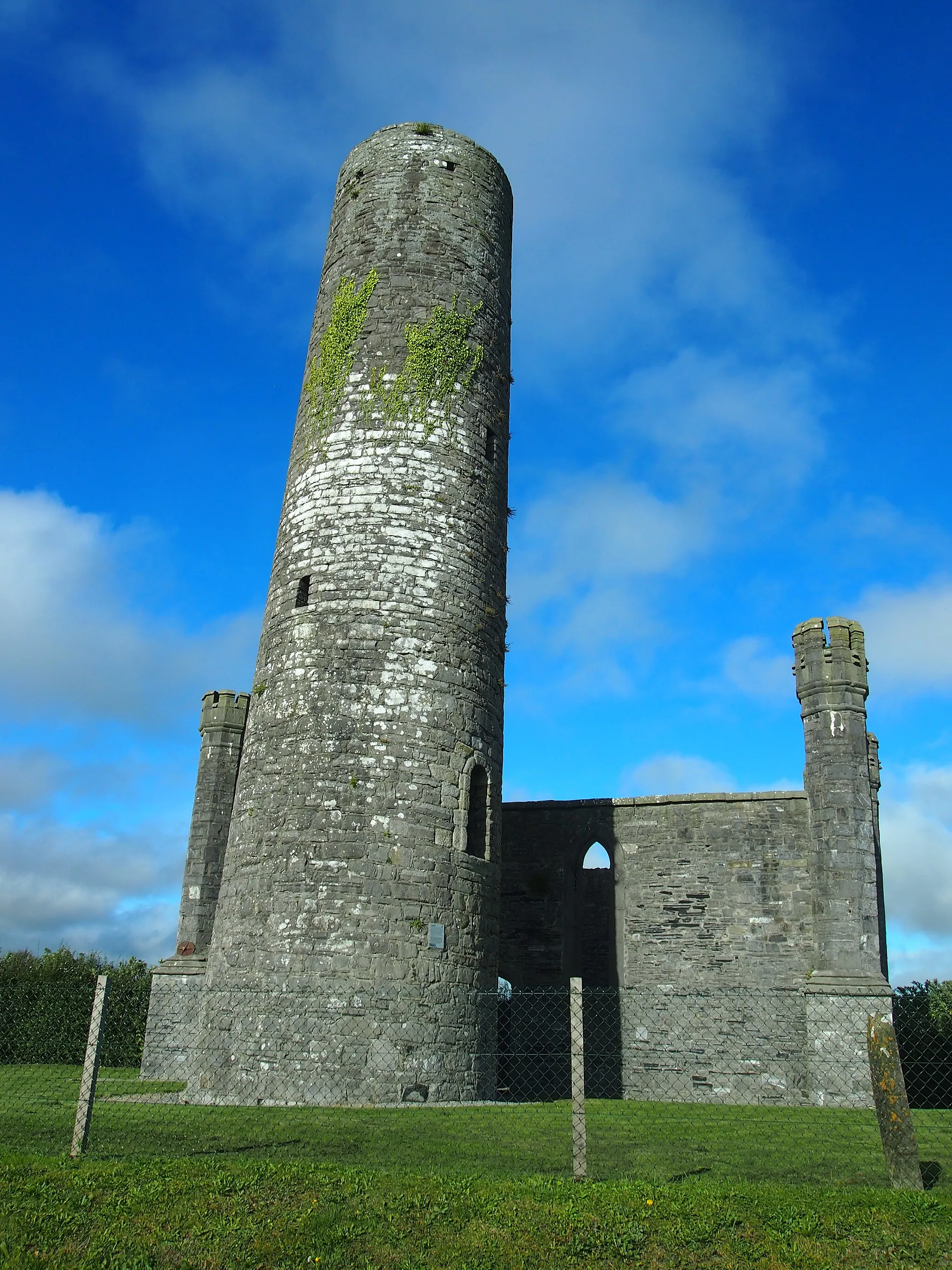 Photo showing: Taghadoe Round Tower Church