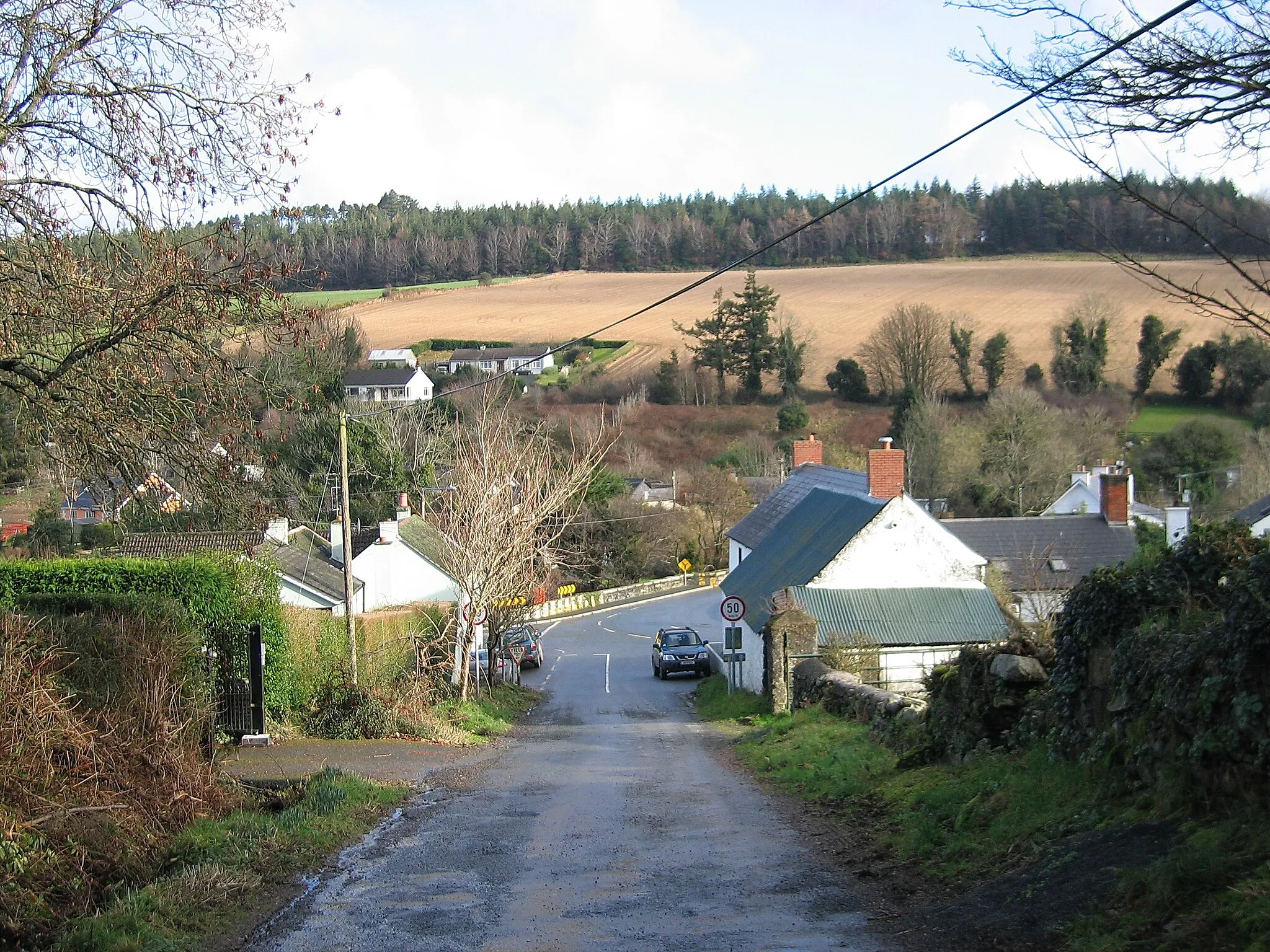 Photo showing: Ballinaclash, county Wicklow