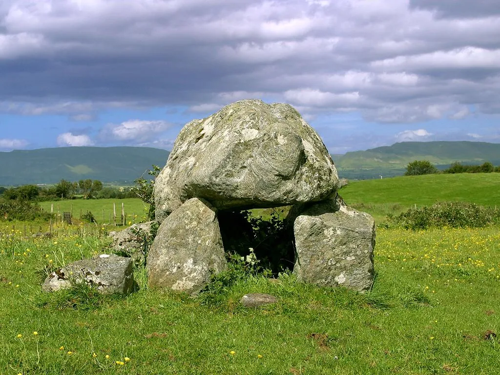 Photo showing: This file is from PD Photo.org. Please, see its description page there for more details.
Description : Carrowmore, the site of a prehistoric ritual landscape in County Sligo in the Republic of Ireland.
Source : Self made work
Date :
Author : Jon Sullivan.
Permission: file released into the public domain by its author  (see below) (WT-shared) Gobbler 17:11, 31 December 2006 (EST).