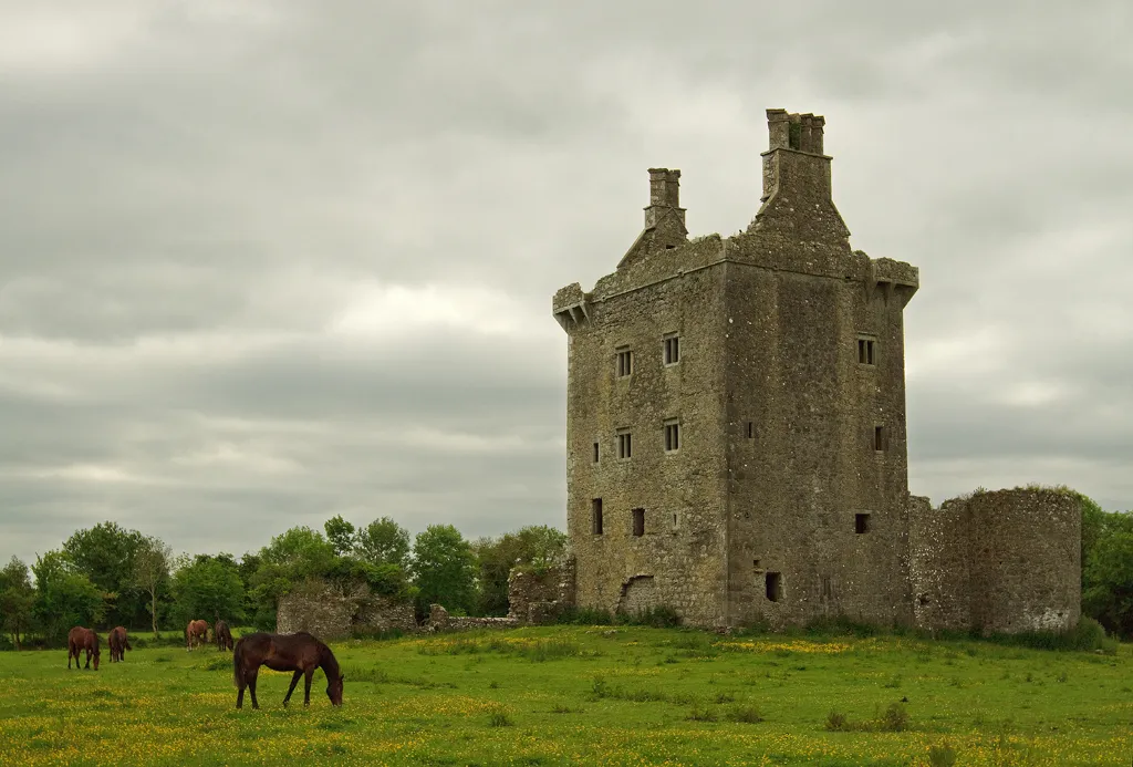 Photo showing: Castles of Connacht: Derryhivenny, Galway (2)
